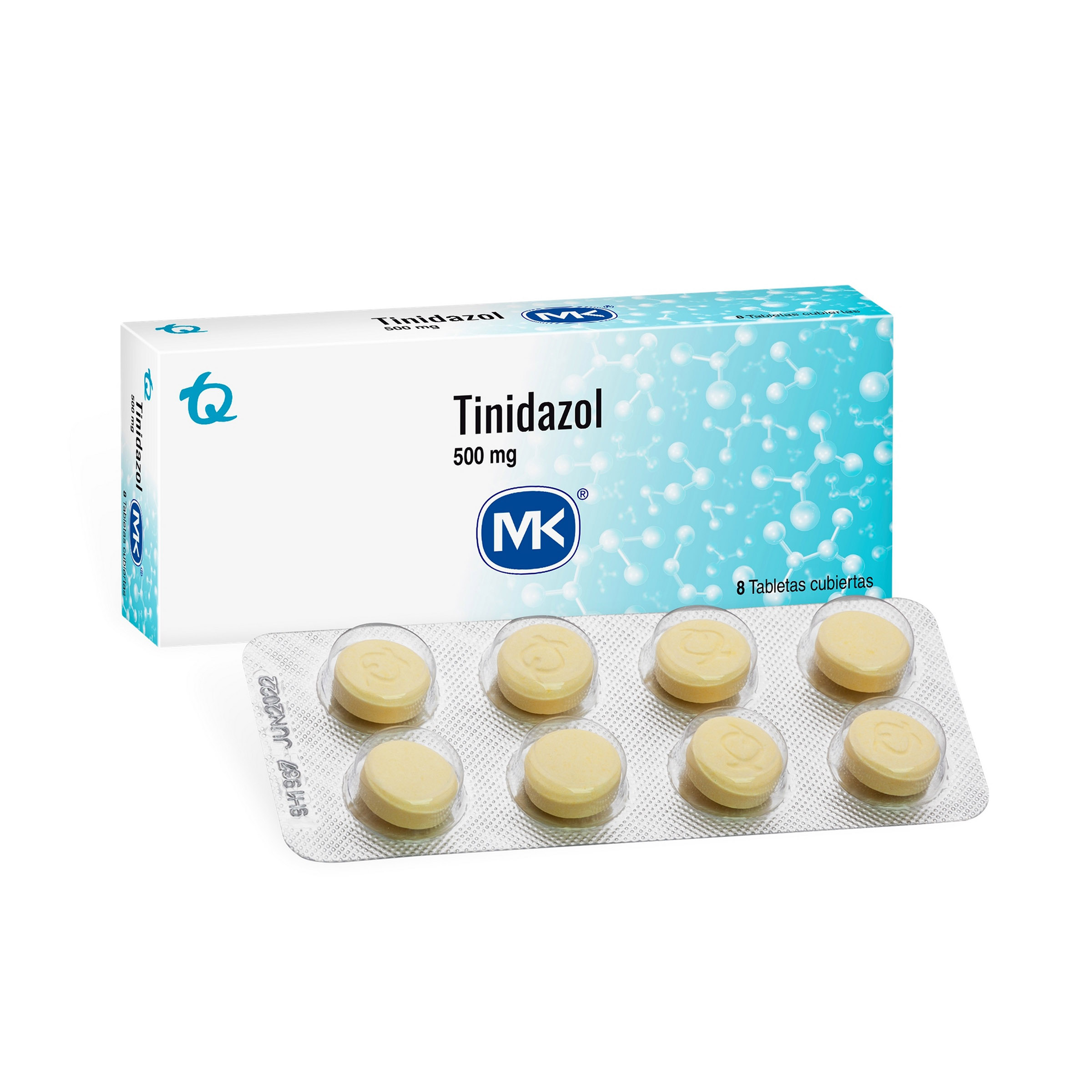 Tinidazol 500 mg – 8 tabletas | TECNOQUIMICAS
