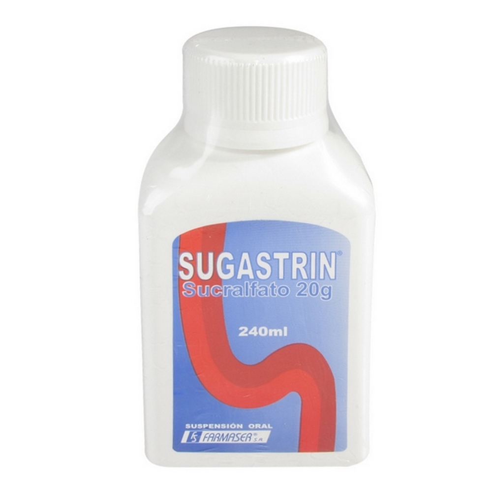 Sugastrin Suspensión 240 ml – Sucralfato