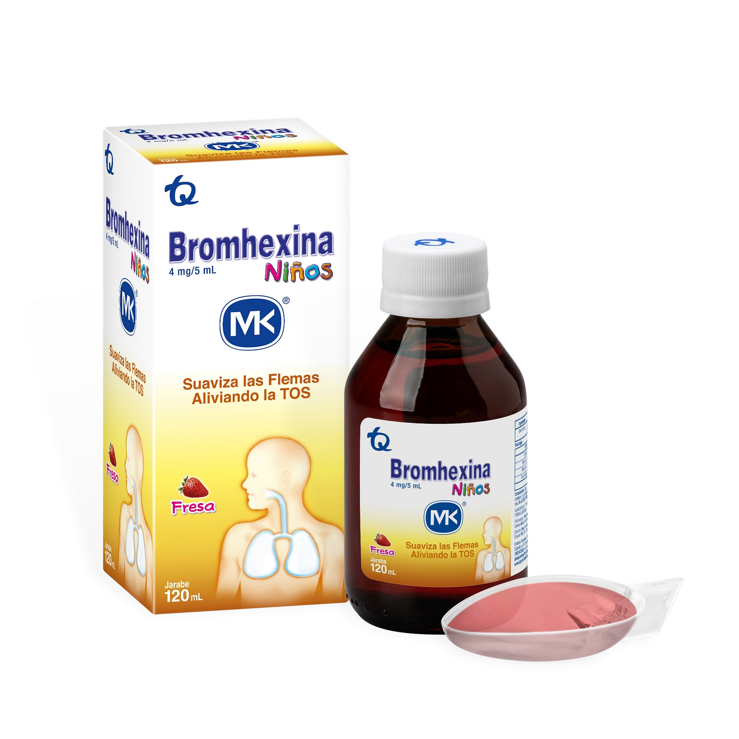 Bromhexina niños jarabe 120 ml MK