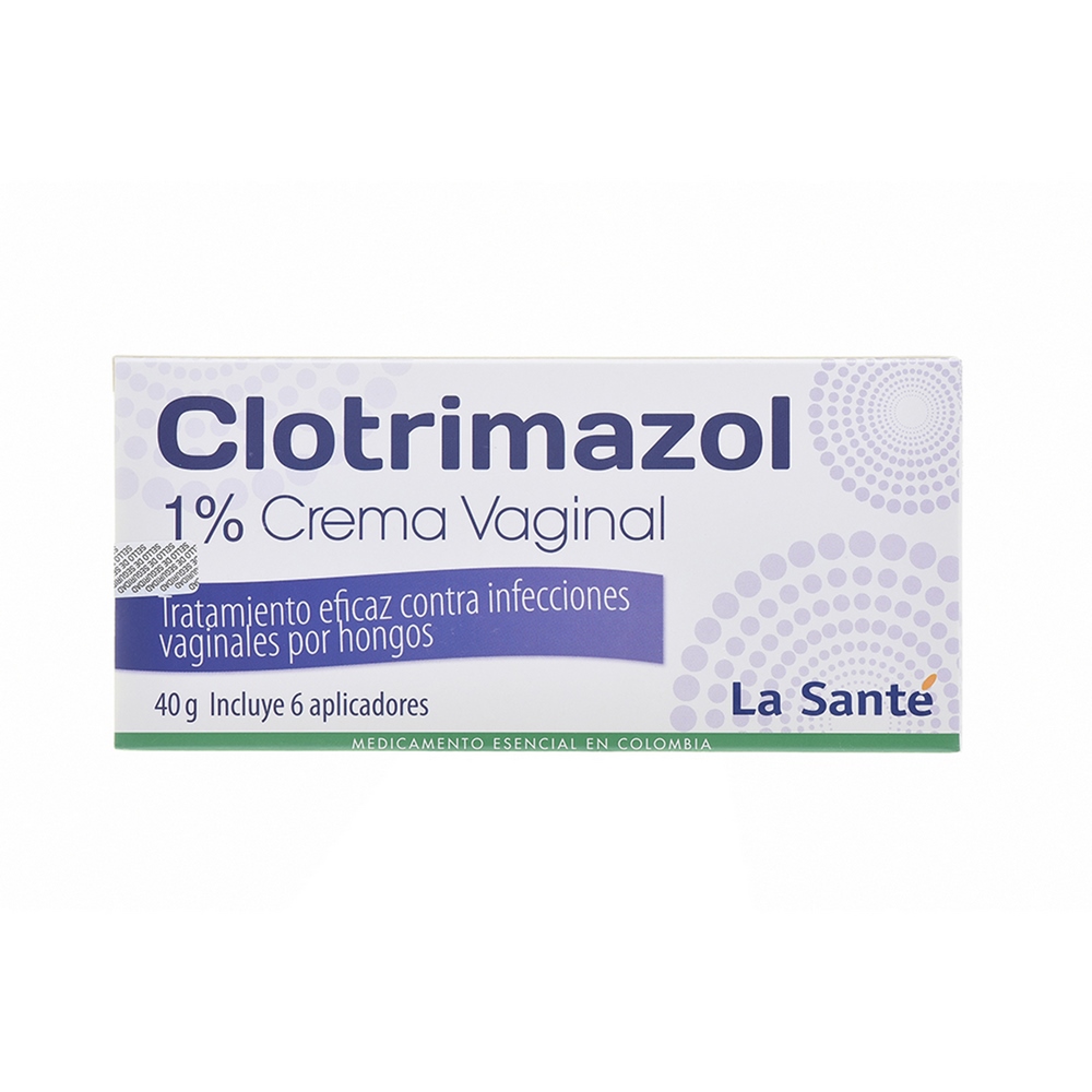 Clotrimazol 1% crema vaginal – 40 g (La Santé)