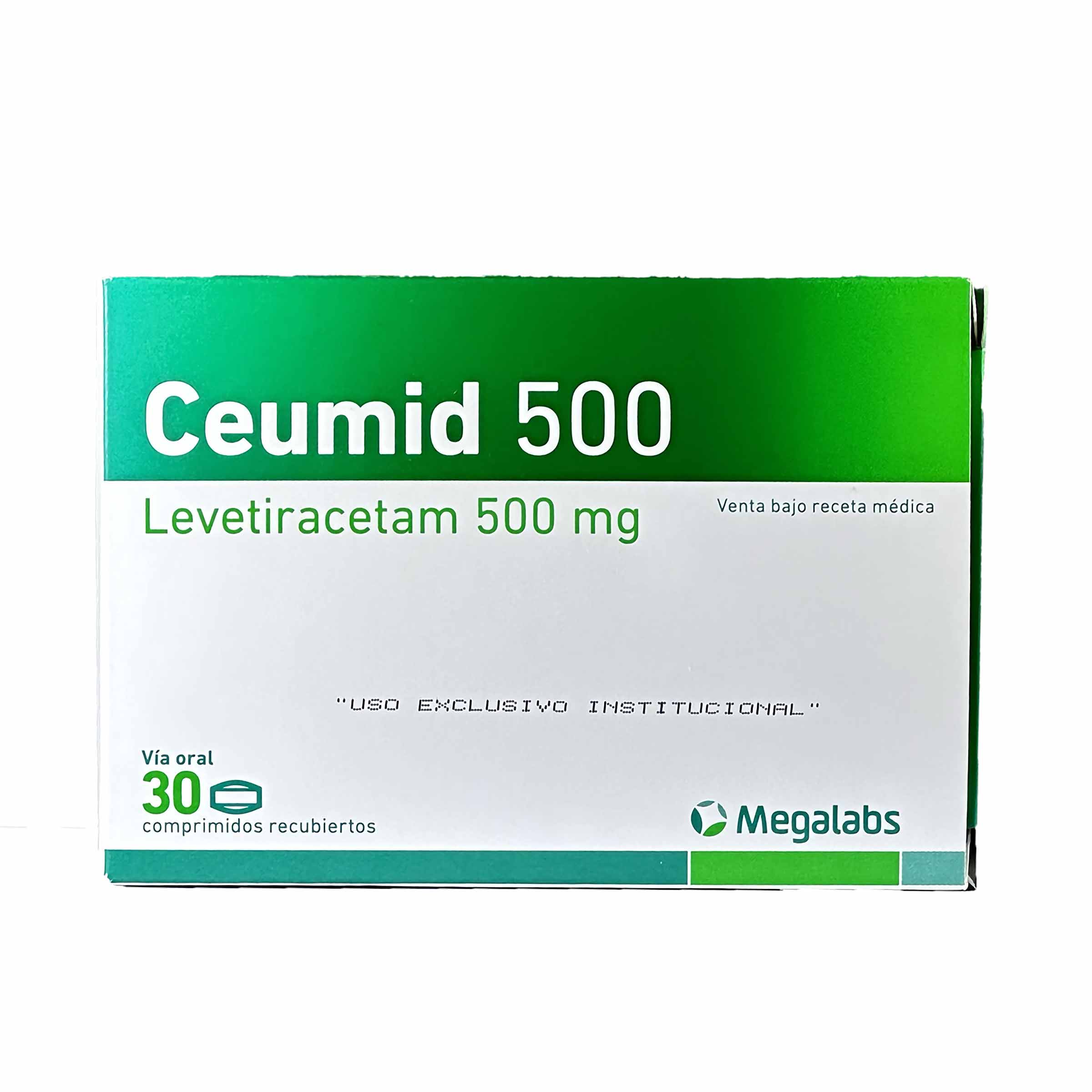 CEUMID 500 mg – Levetiracetam 30 tabletas