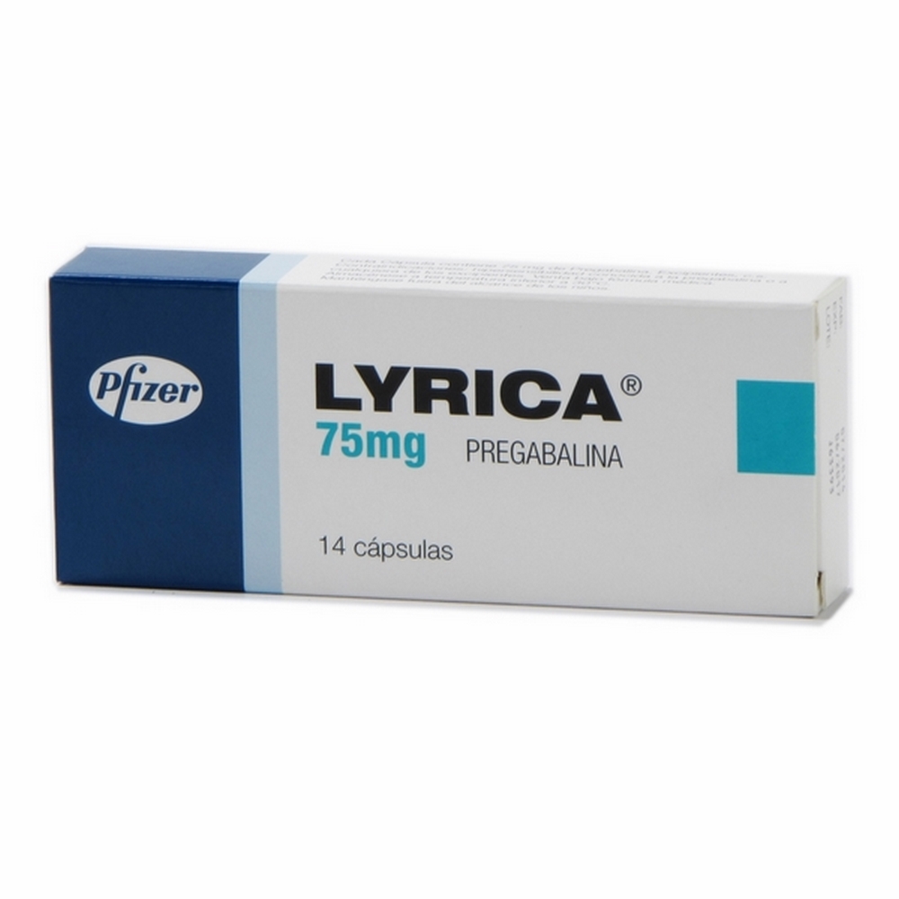 Lyrica 75 mg – 14 cápsulas | Pfizer