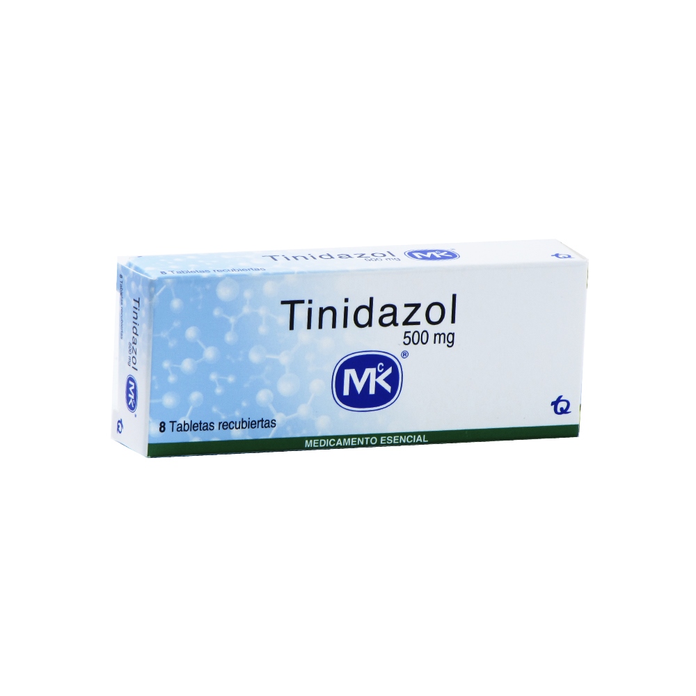 Tinidazol 500 mg – 8 tabletas | TECNOQUIMICAS