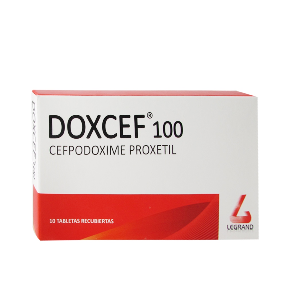 DOXCEF 100 mg – Cefpodoxima, 20 tabletas