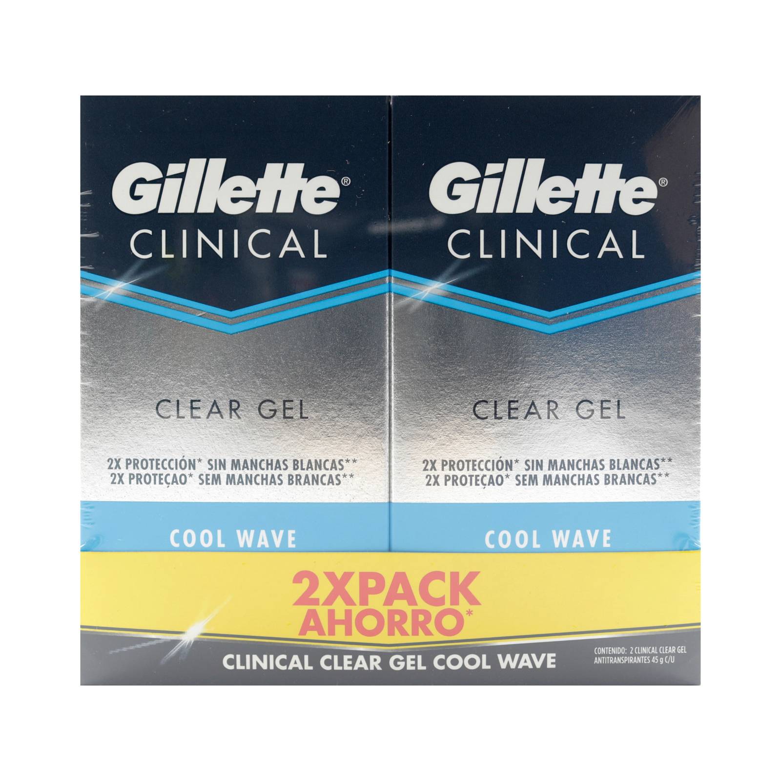 Gillette Clinigel Cool Wave 45 g – Desodorante en gel