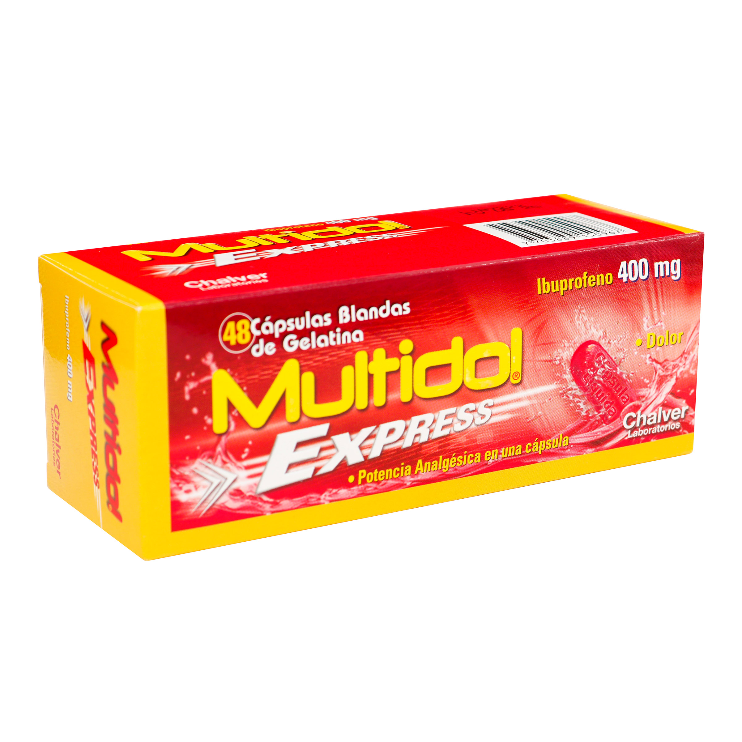 Ibuprofeno Multidol Express 400 mg – 48 comprimidos