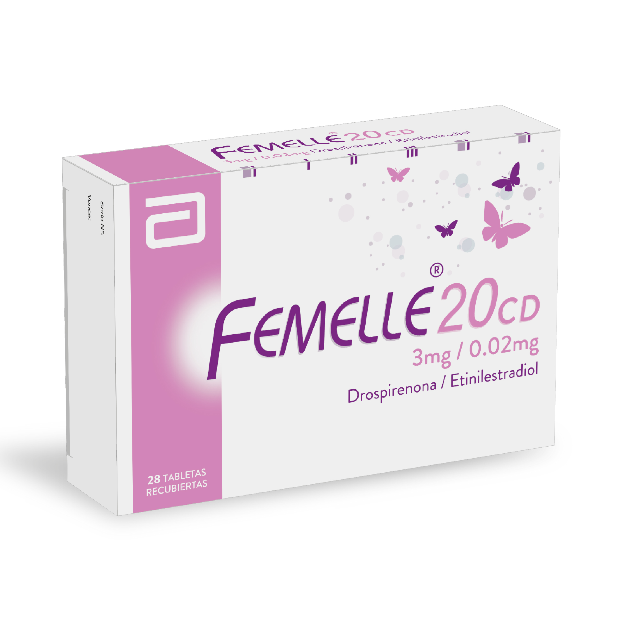 Femelle 28 comprimidos – Drospirona y etinilestradiol