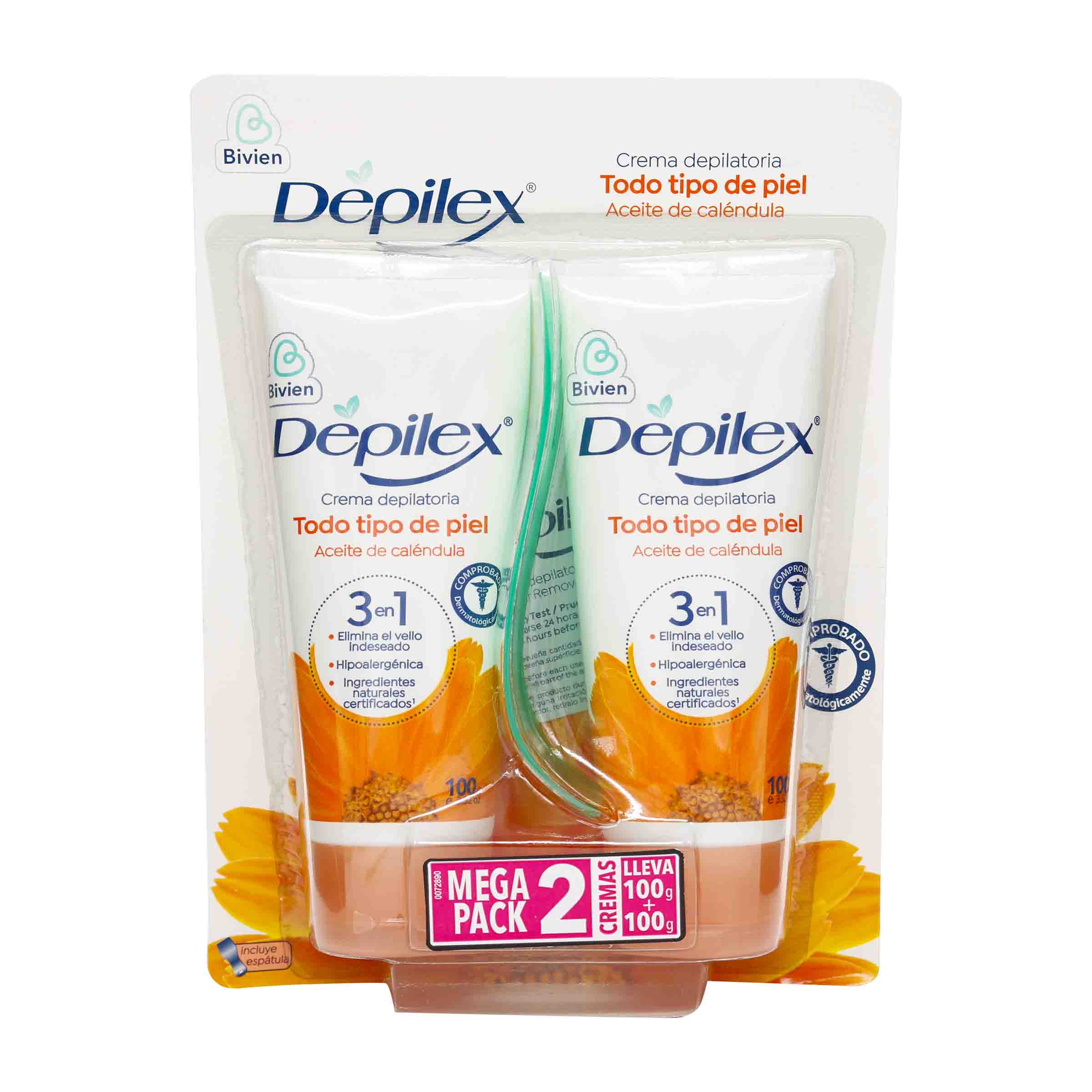 Crema Depilex 3 en 1 100 g – Pack 2x1