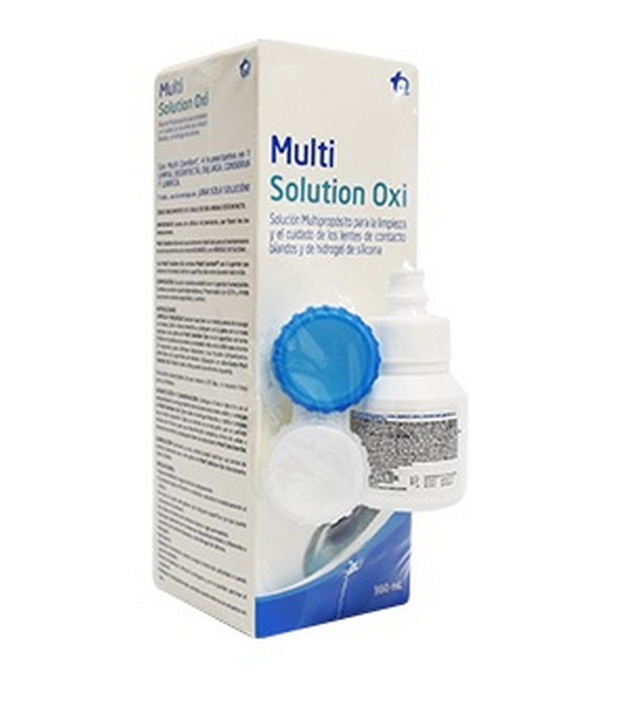 Multi Solution 1 - Solución para lentes de contacto (360 ml + 30 ml extra)