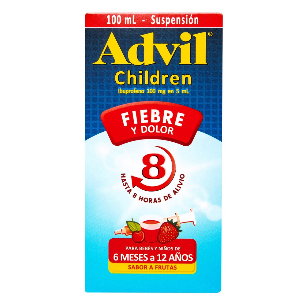 Advil Children Suspensión 100 ml – Ibuprofeno niños