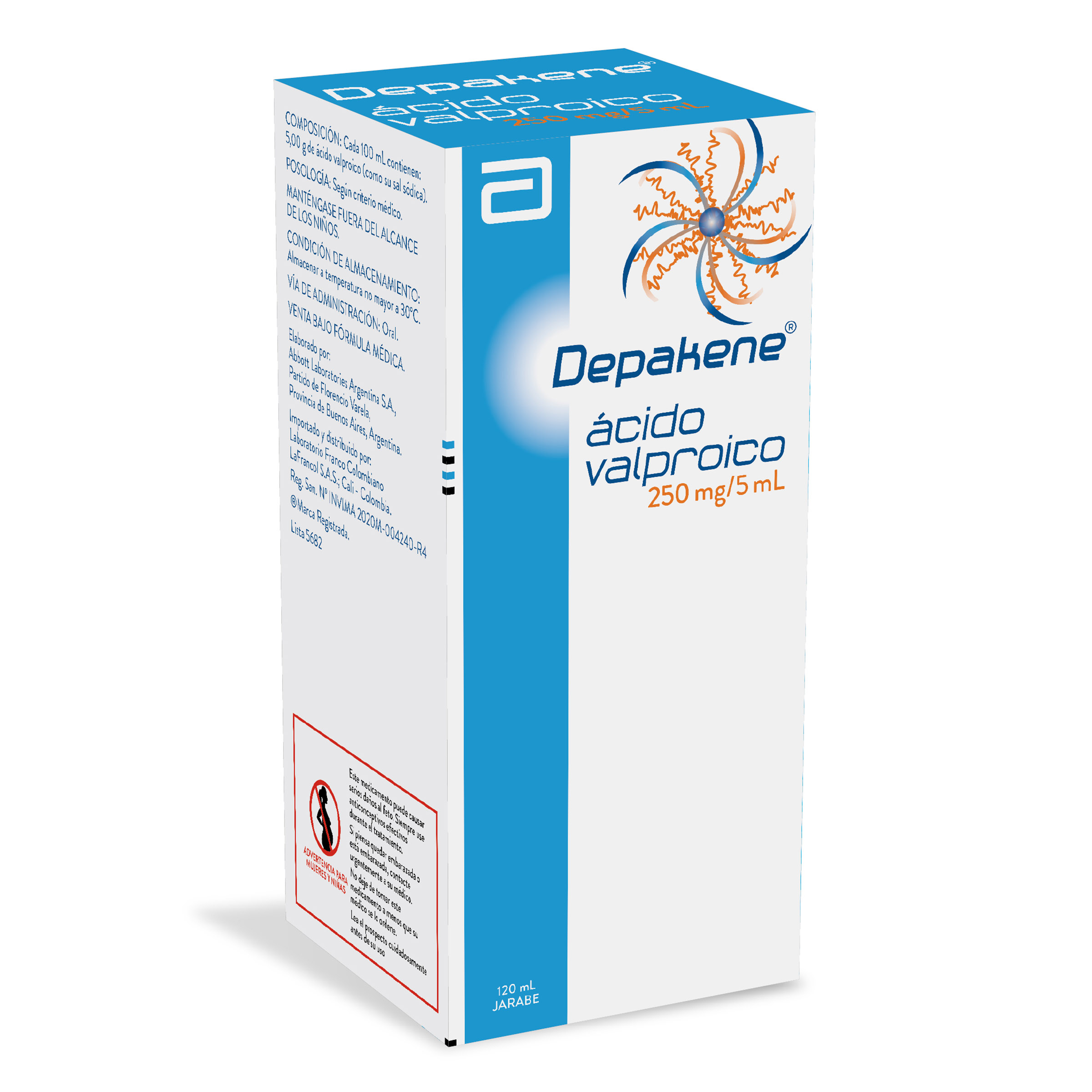Depakene Jarabe – Ácido valproico 120 ml