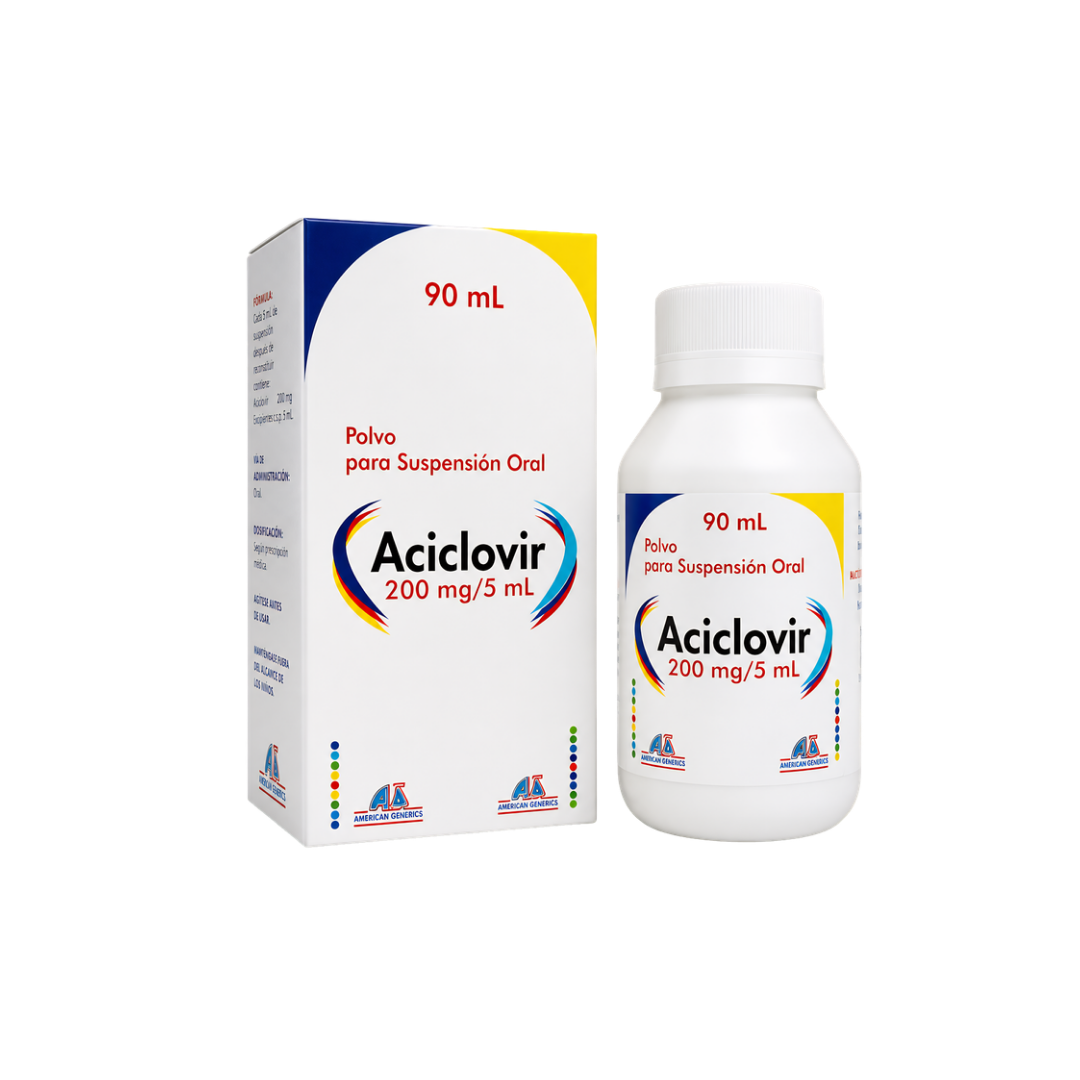 ACICLOVIR SUSPENSIÓN 200 mg/5 mL – AngloPharma
