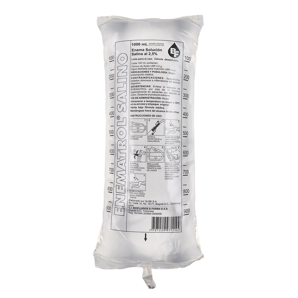 Enematrol Salino 1000 ml – Enemas
