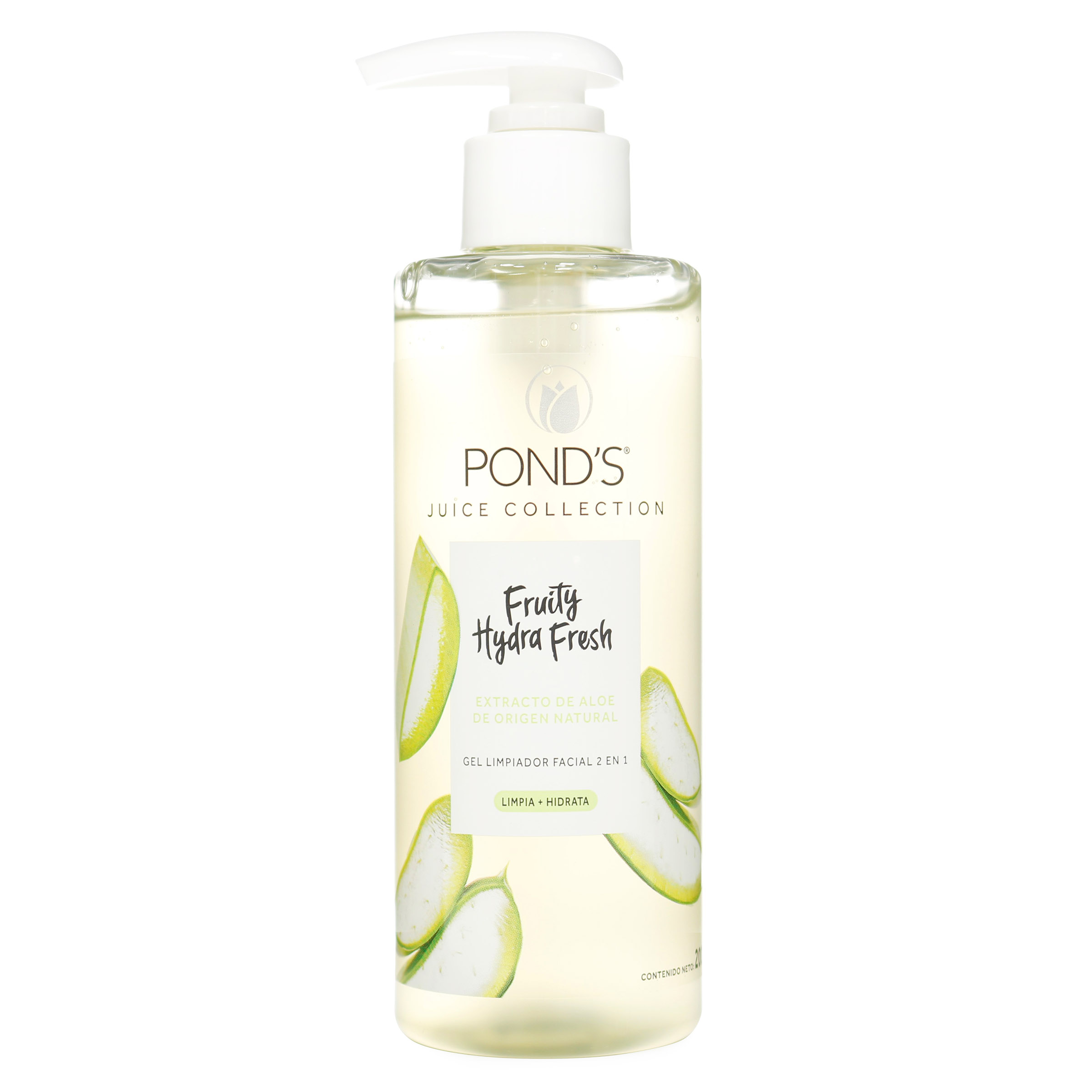 PONDS Gel Limpiador 2 en 1 Aloe 200 ml