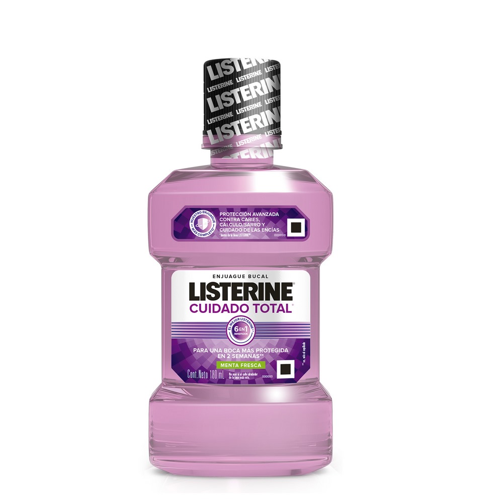 Listerine Cuidado Total - Enjuague Bucal 180 ml