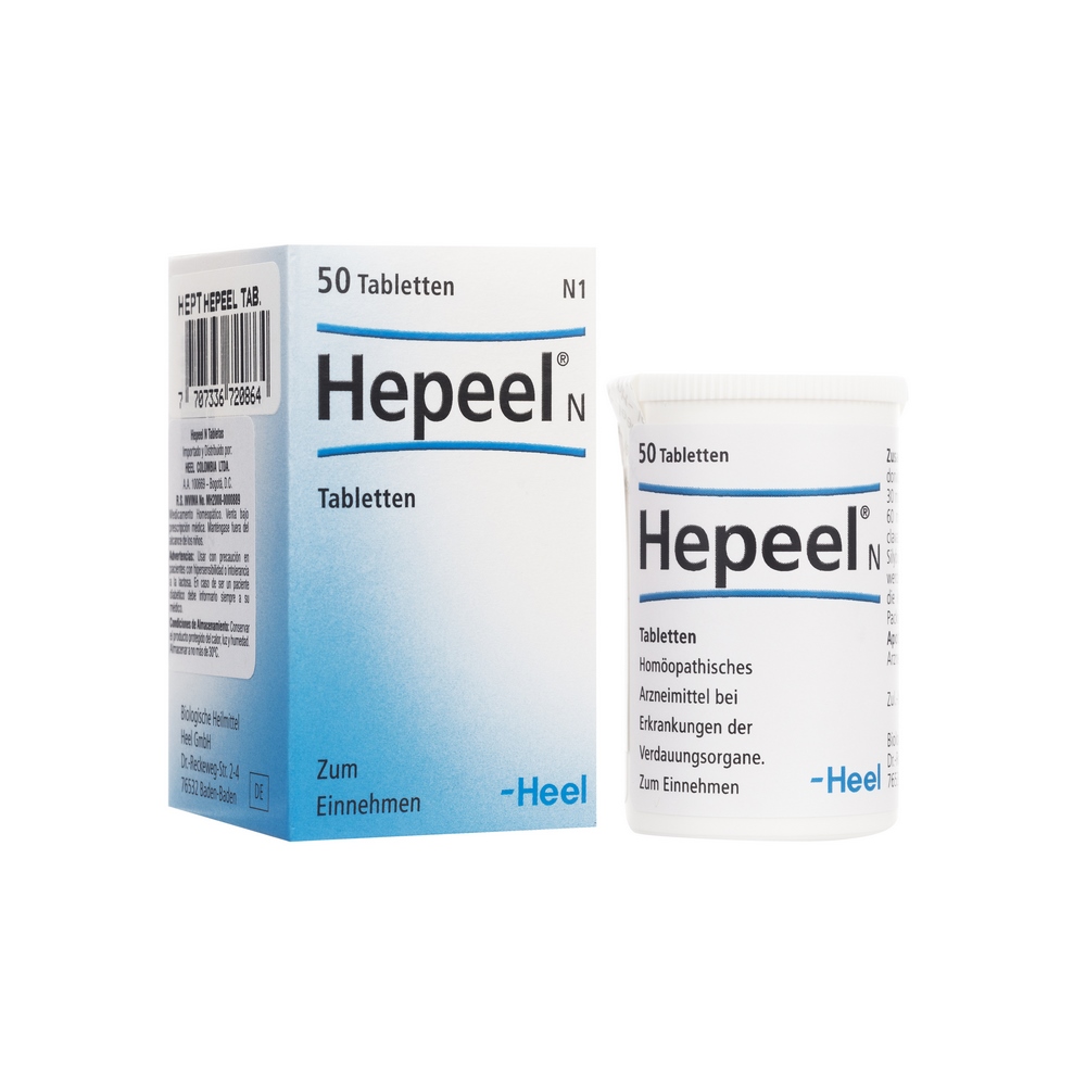 HEPEEL 90 mg – 50 tabletas | Heel Colombia