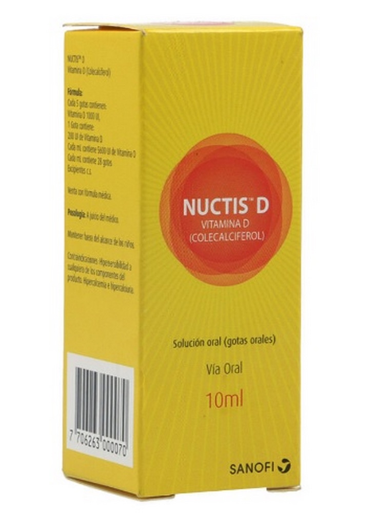 NUCTIS D Vitamina D en gotas 10 ml