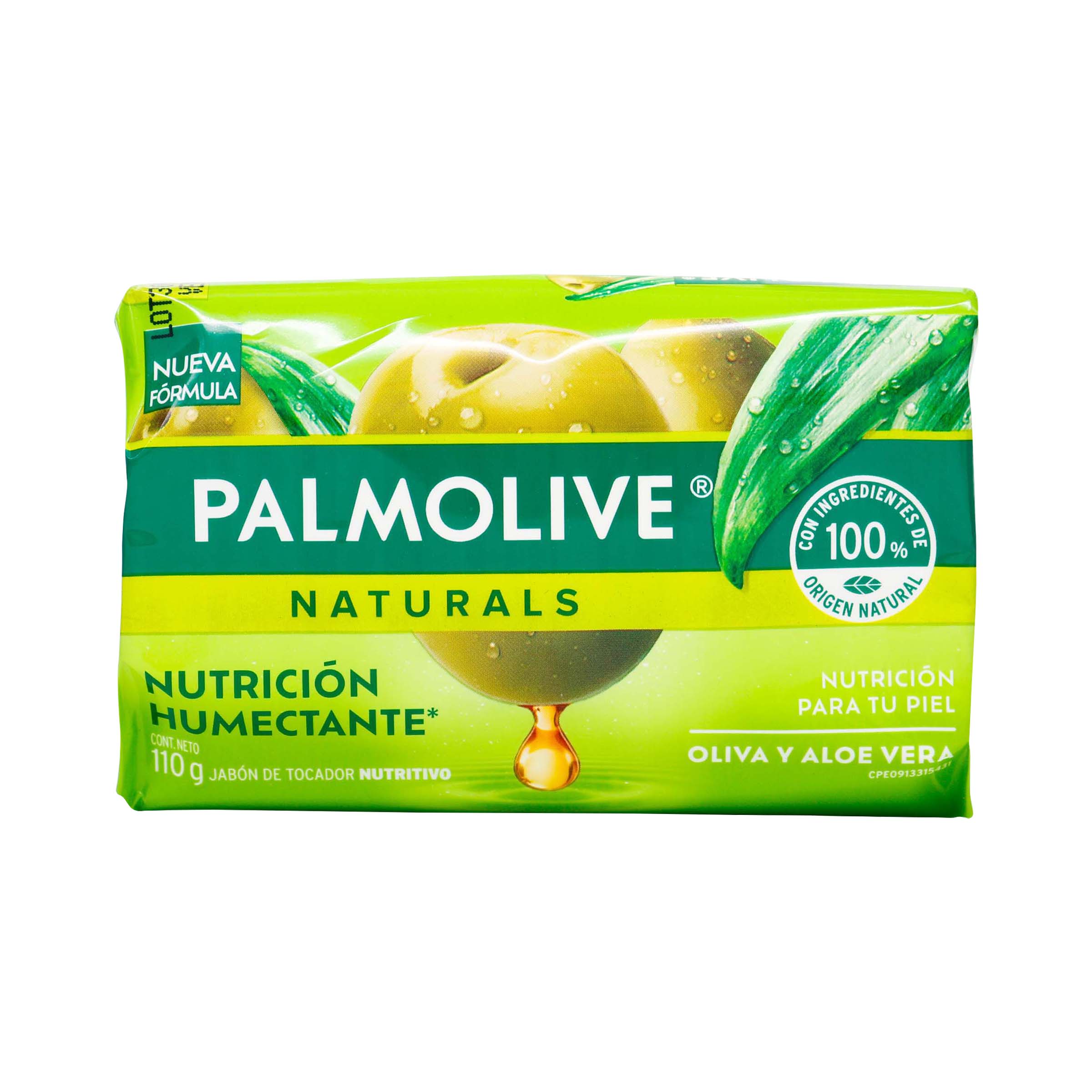Jabón Palmolive Aloe y Oliva 110 g