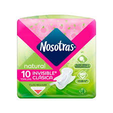 Toa Nosotras Normal Natural - Paquete 10 UDS