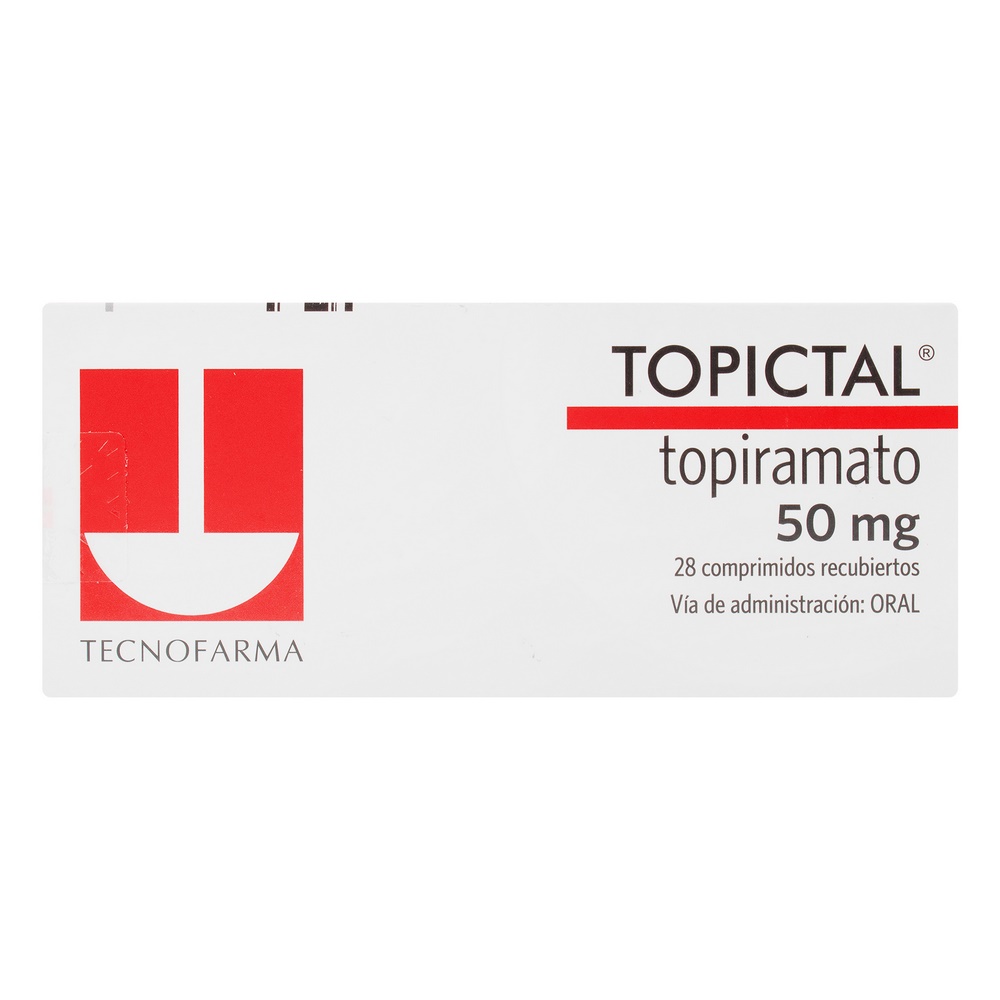 Topictal 50 mg – 28 tabletas