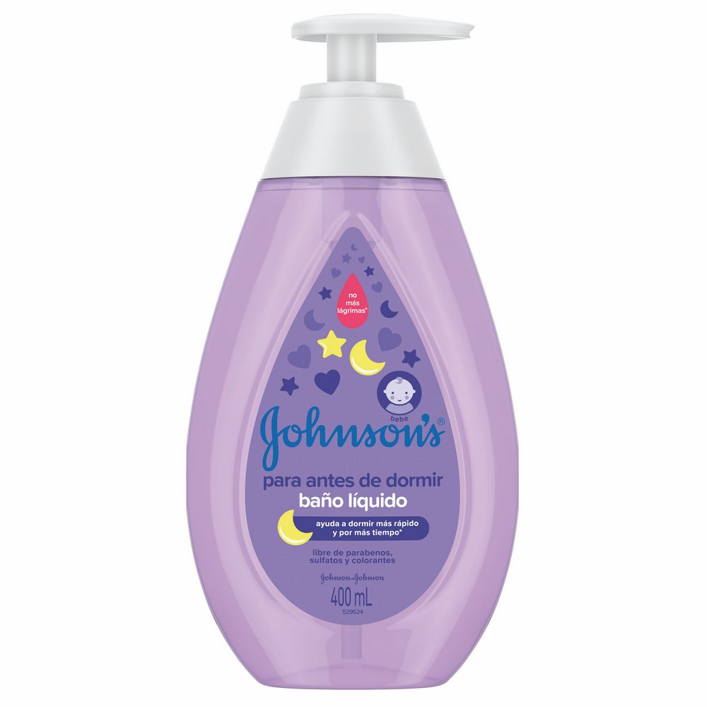 Johnson's Baño líquido para bebé Antes Dormir 400 ml