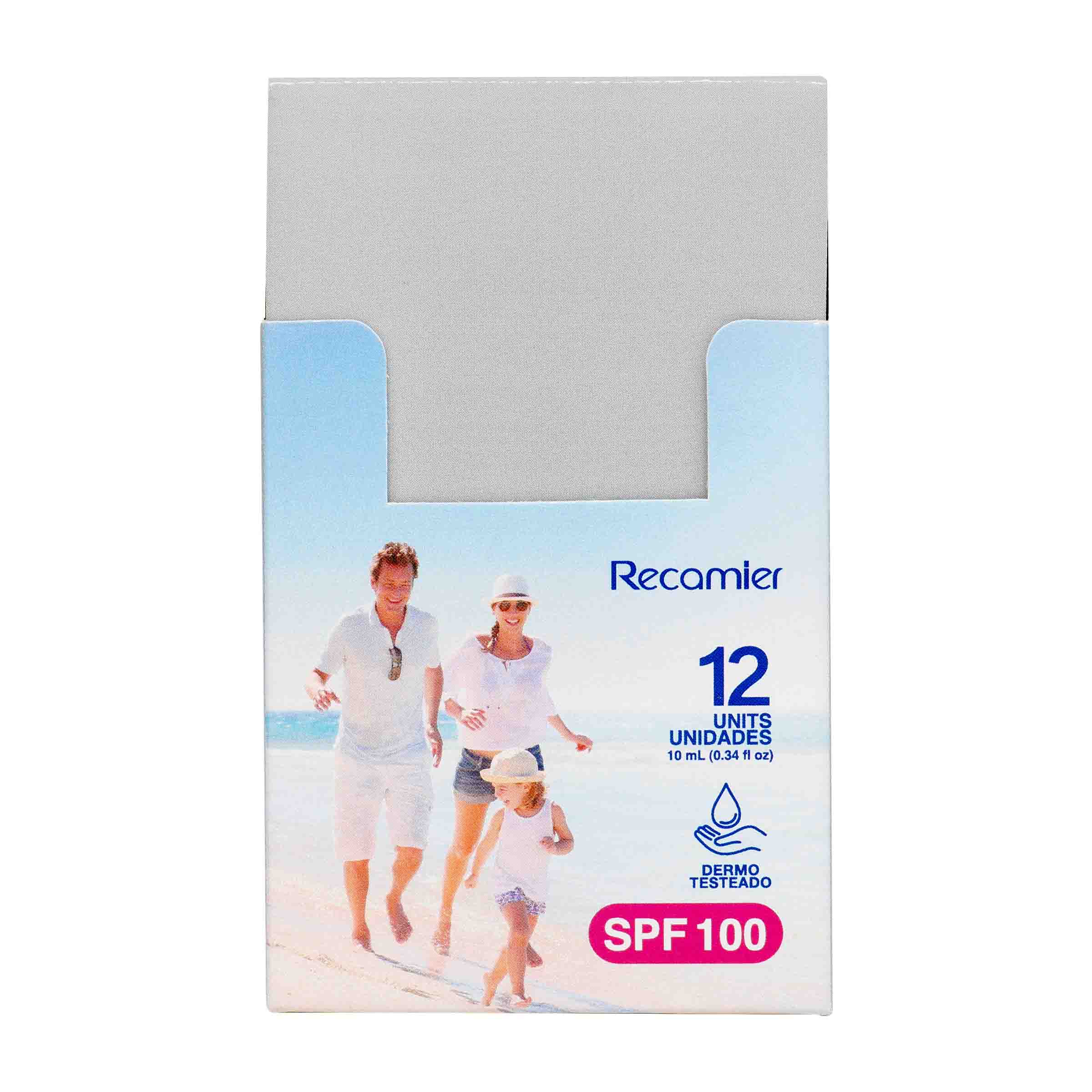 Crema bloqueadora SPF 100 10 ml – Pack 12