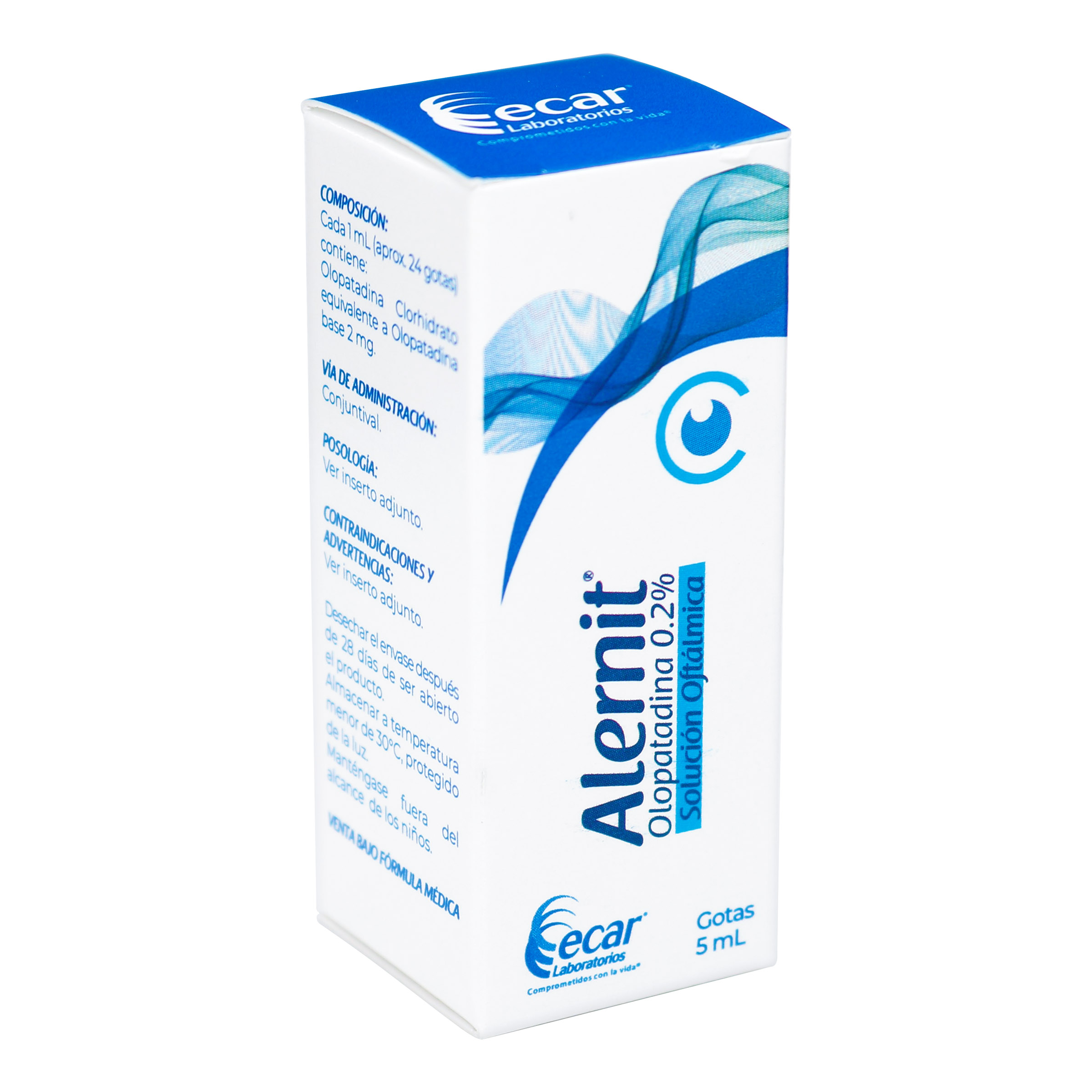 Alernit Gotas Olopatadina 5 mL - ECAR LTDA
