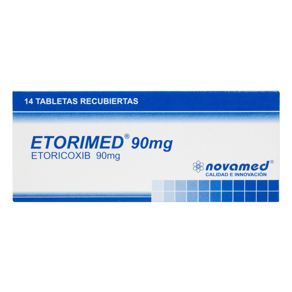 Etoricoxib 90 mg - 14 tabletas