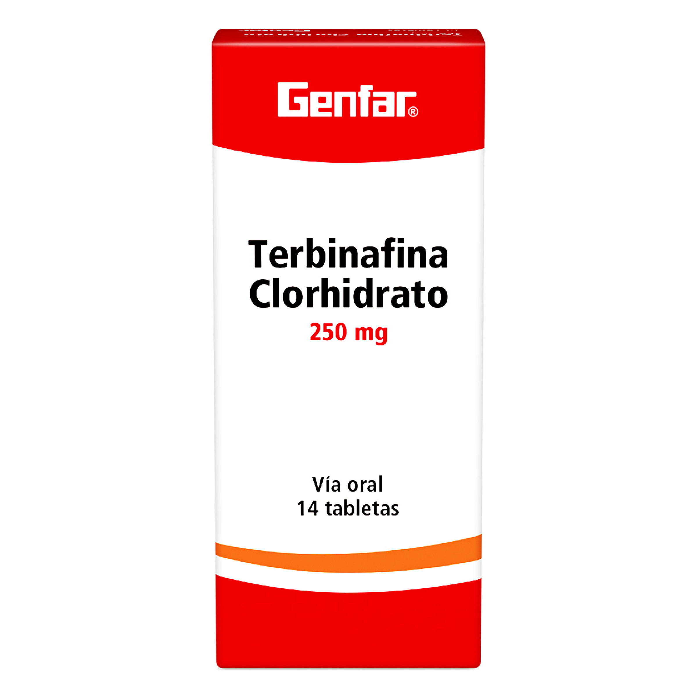 TERBINAFINA 250 MG – 14 TABLETAS (GENFAR)