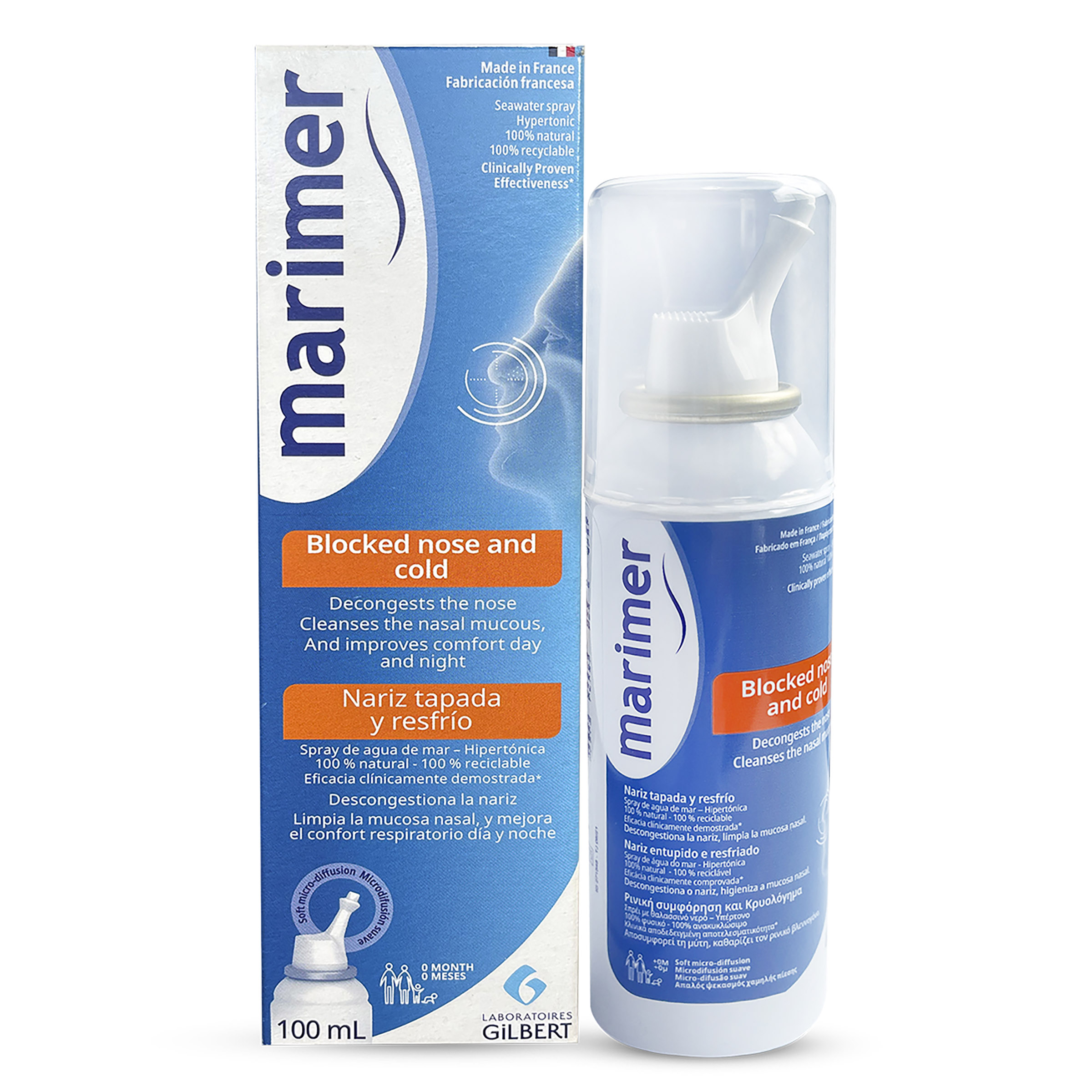 MARIMER Solución hipertónica 100 mL (3%+) – Agua de mar