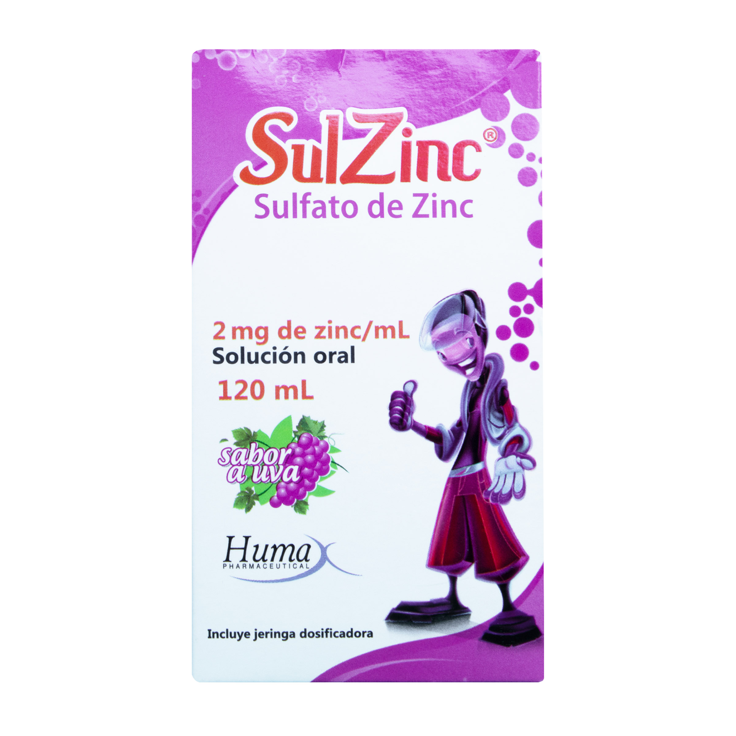 SULZINC 120 ml – Zinc sulfato de zinc