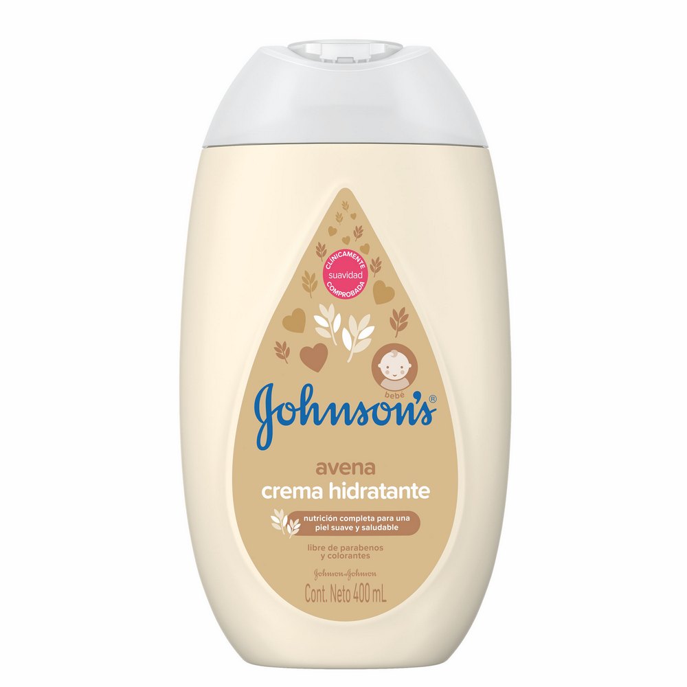 Crema JJ Baby Avena 400 ml