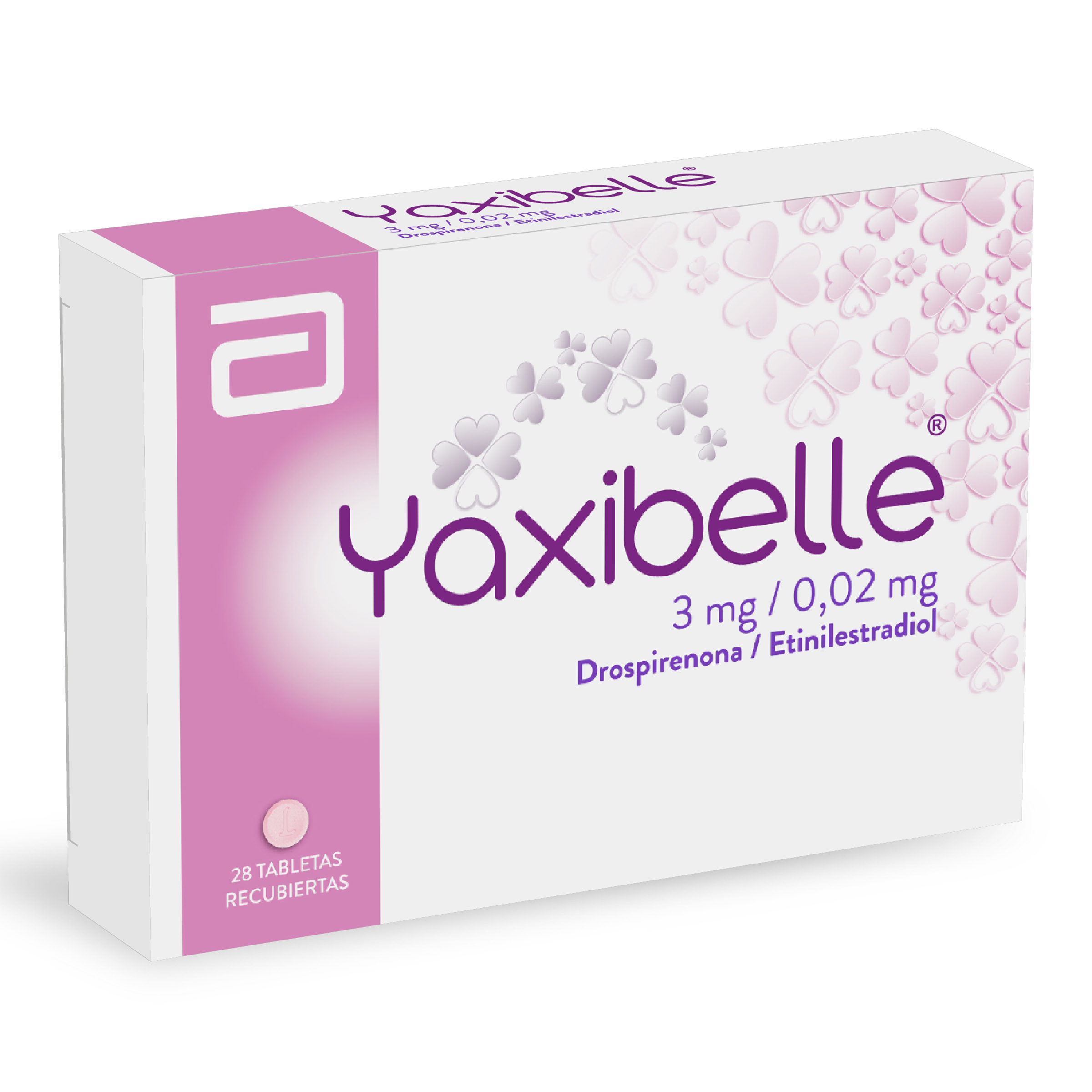 YAXIBELLE 28 comprimidos – Drospirenona y etinilestradiol