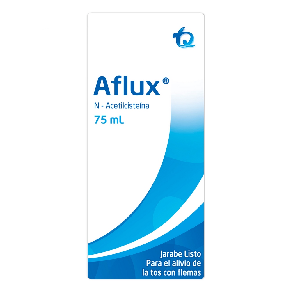 AFLUX Jarabe 75 ml – Acetilcisteína