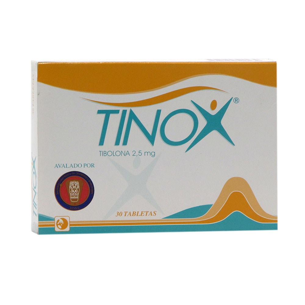 TINOX Tibolona 2.5 mg - 30 tabletas
