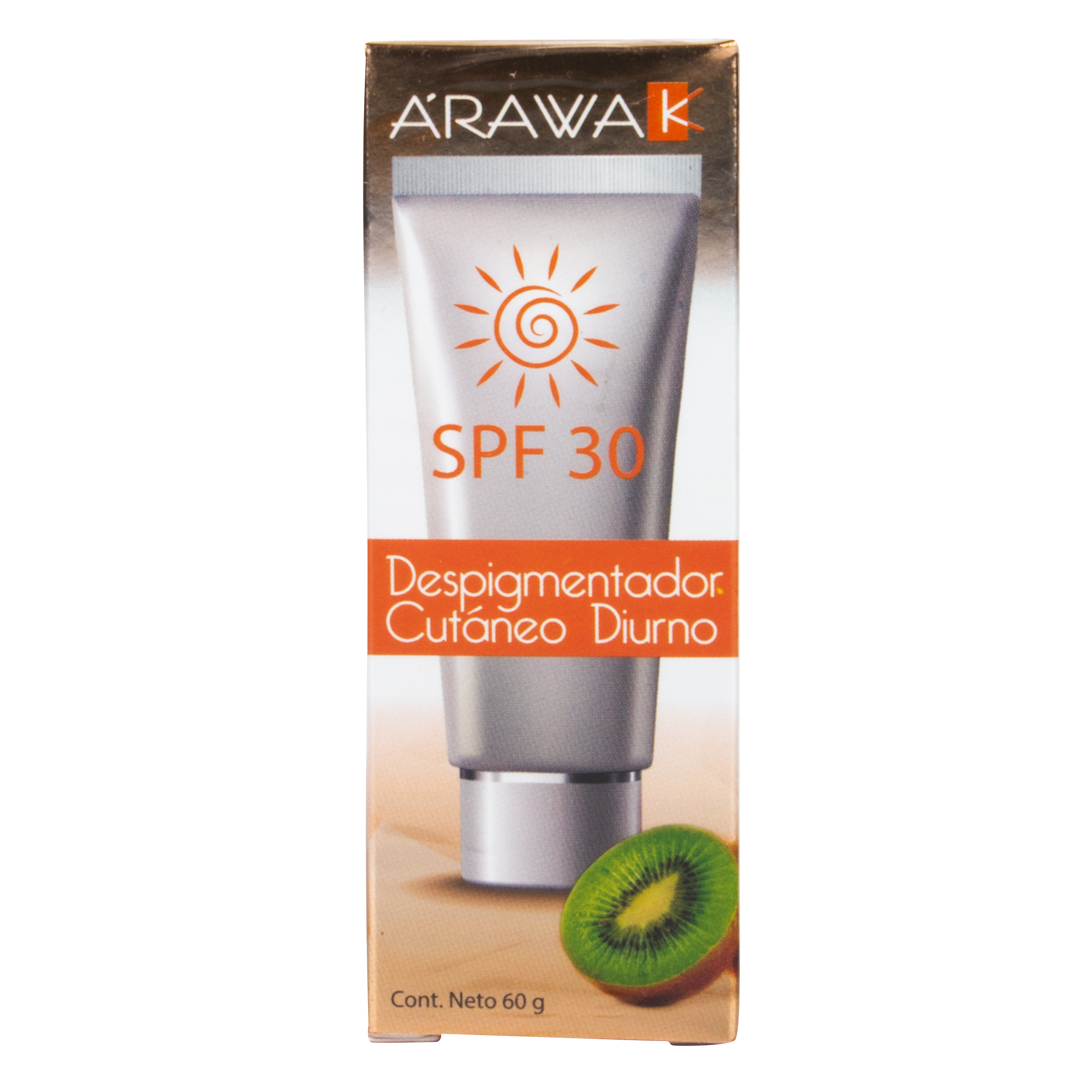 Crema despigmentante cutánea FPS 30 - 60 g (Arawak)