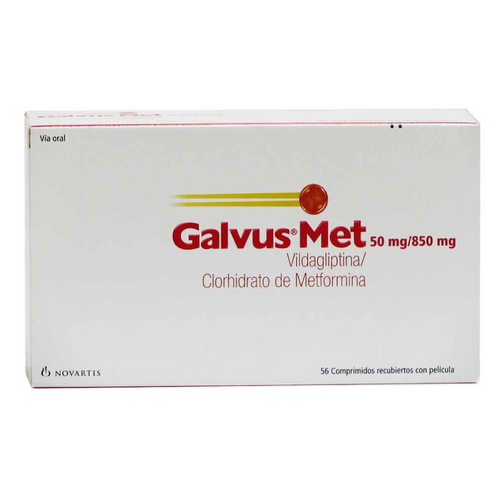GALVUS MET 50/850 mg – 56 comprimidos