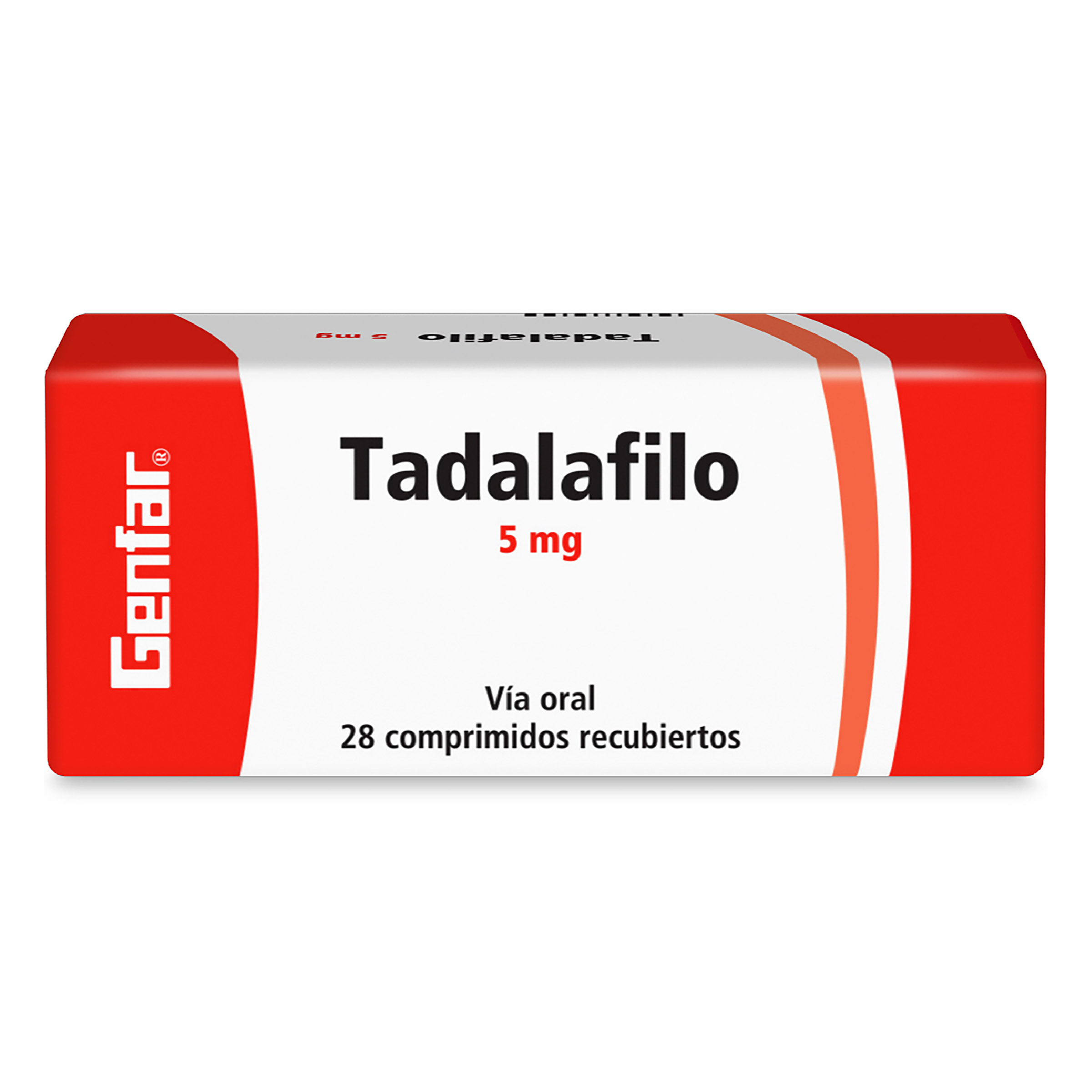 Tadalafilo 5 mg - 28 comprimidos GF