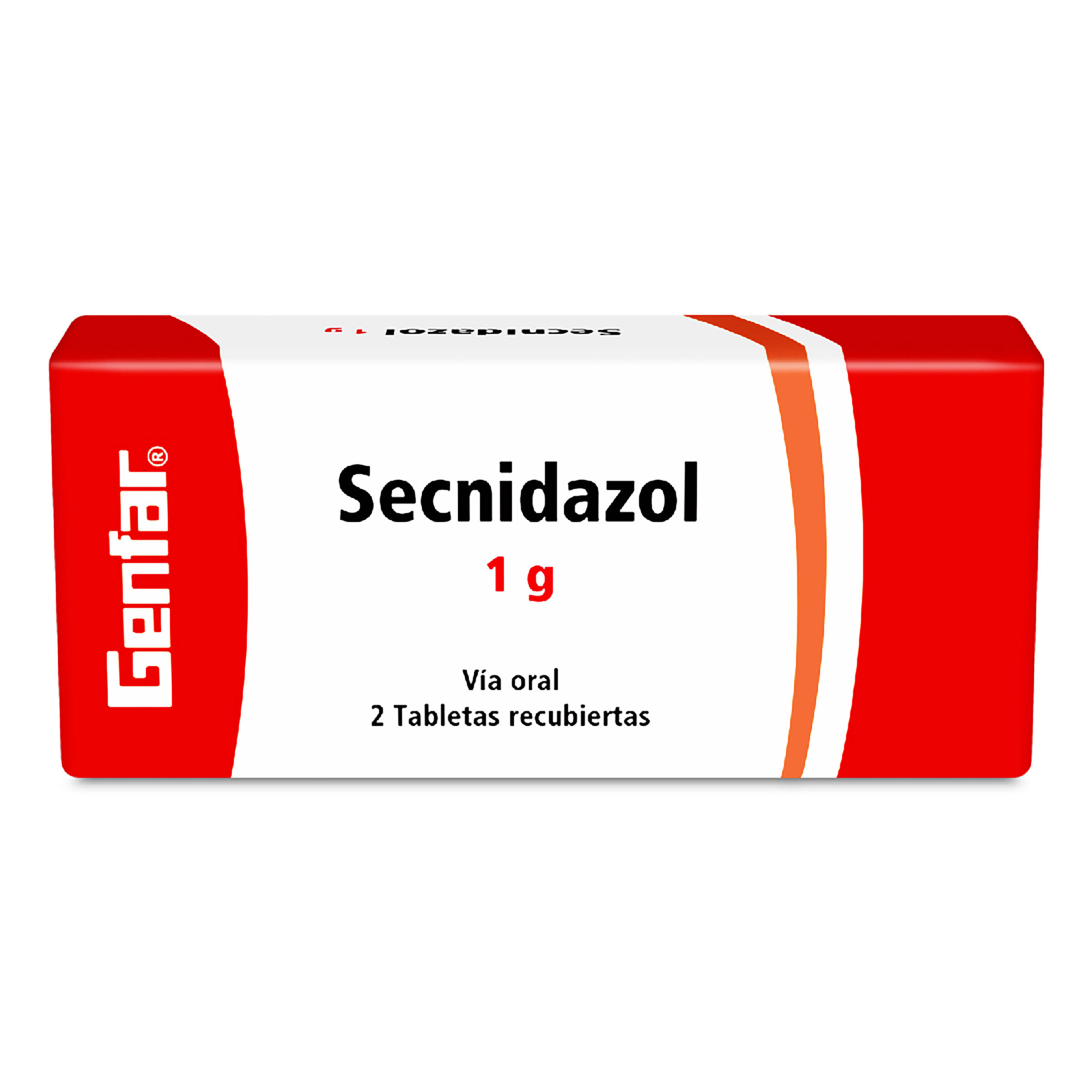 Secnidazol 1 g - 2 tabletas
