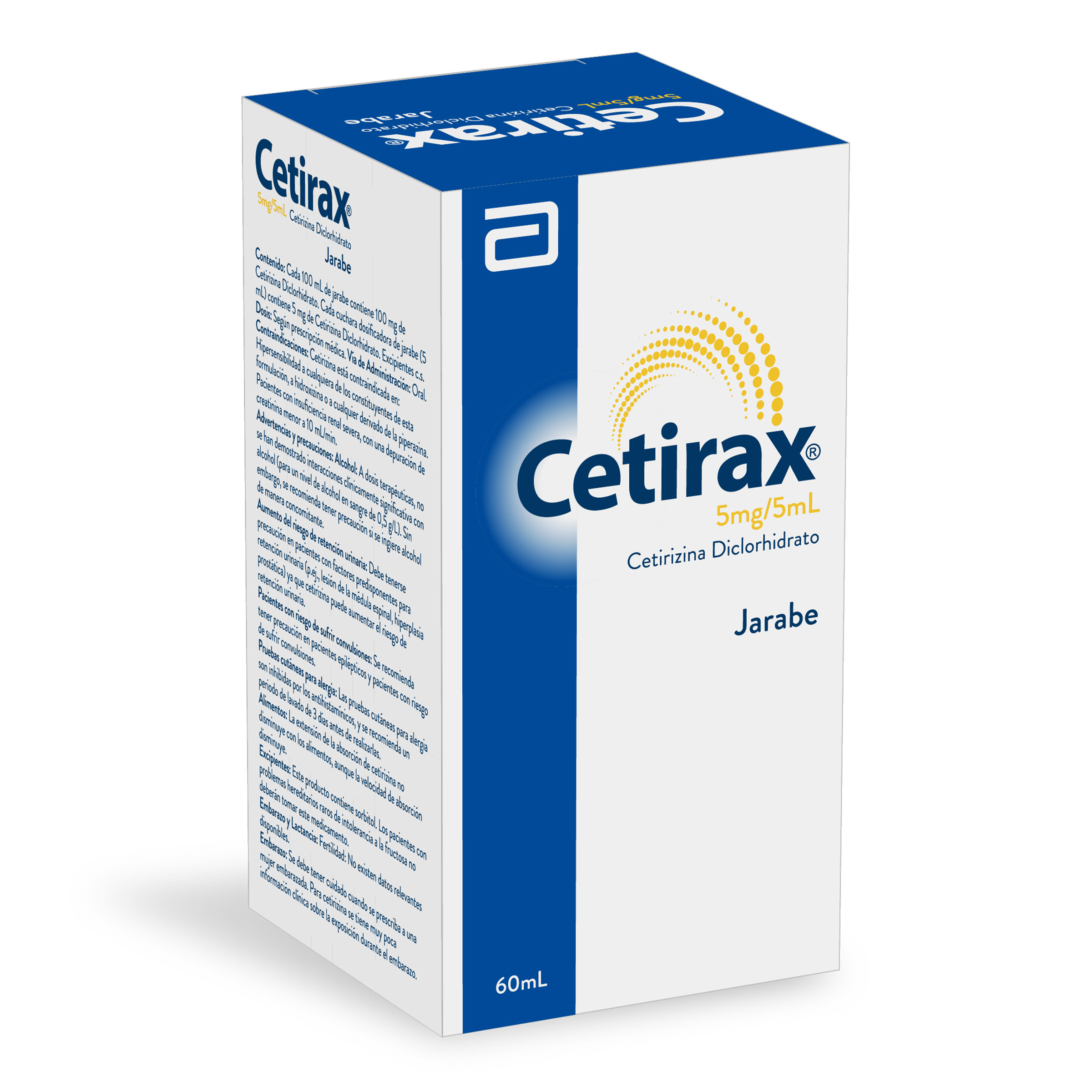 Cetirax Jarabe 60 ml - Cetirizina