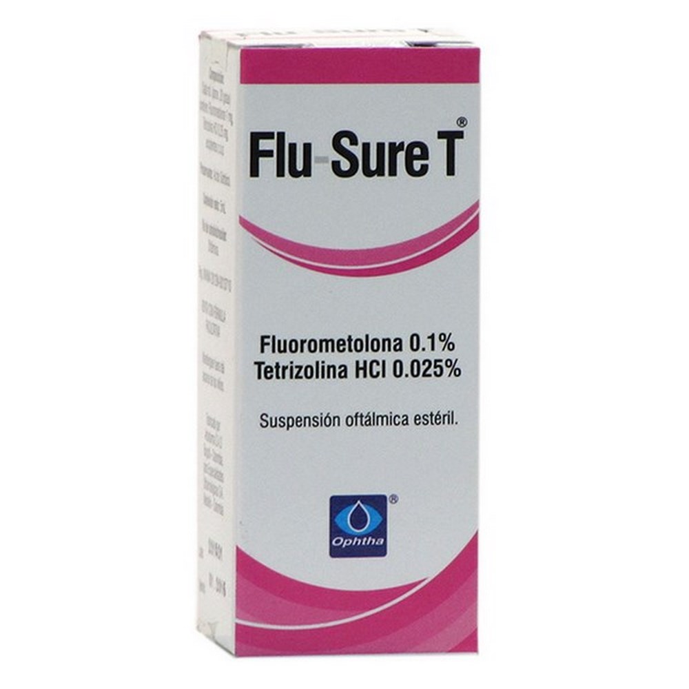 Flu-Sure T Frasco 5 ml – Fluorometolona + Tetrahidrozolina