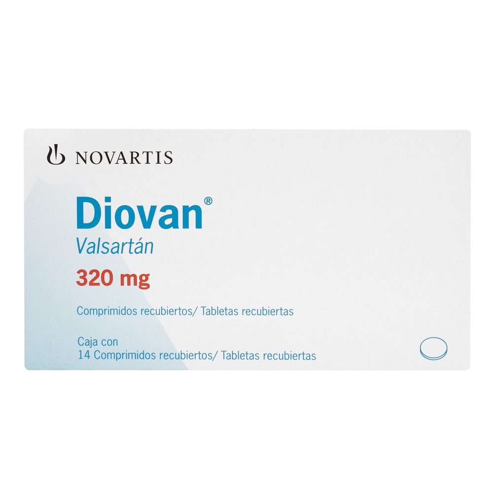 Diovan 320 mg – 14 tabletas | LAB.SIEGFRIED S.A