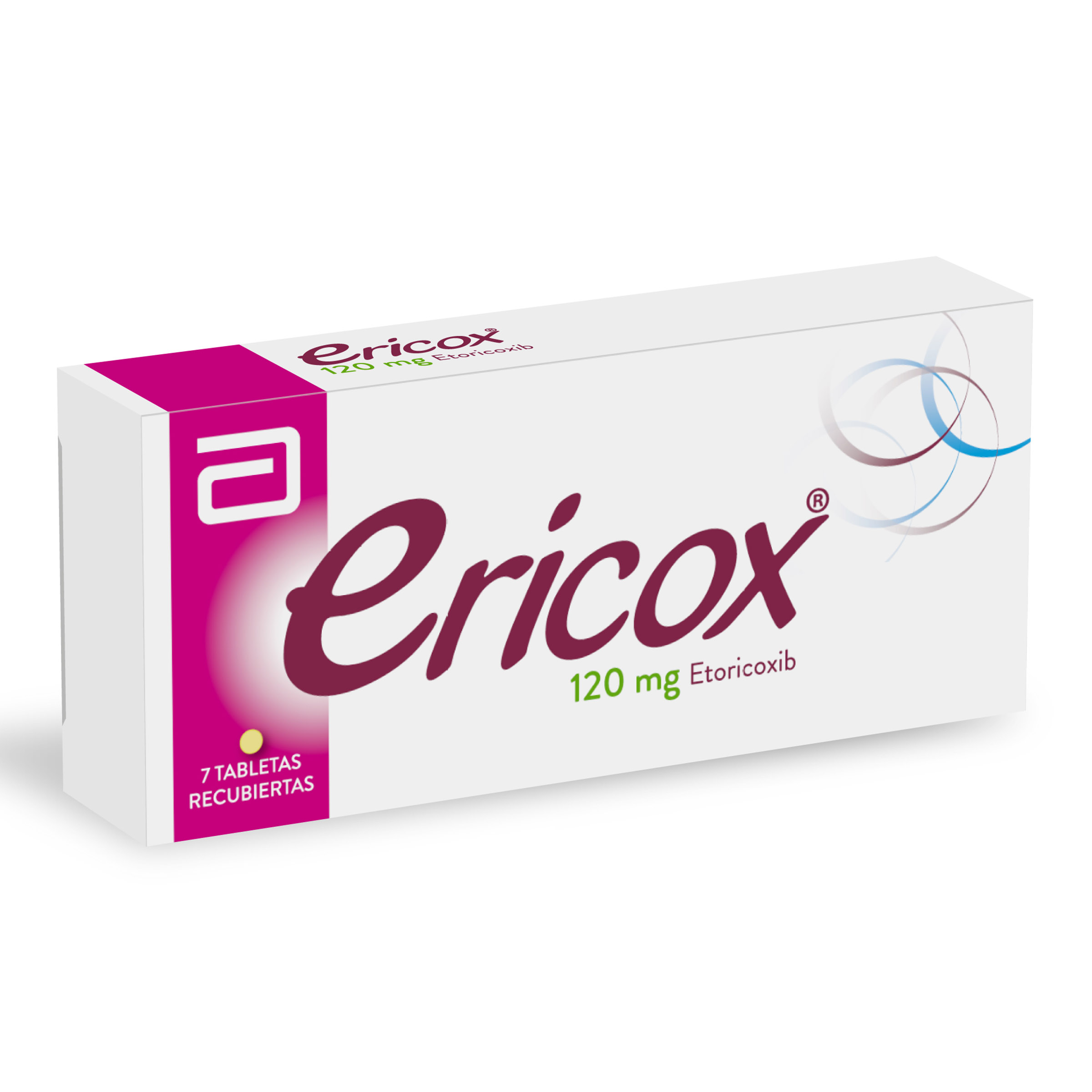 ERICOX 120 mg – 7 tabletas (etoricoxib)