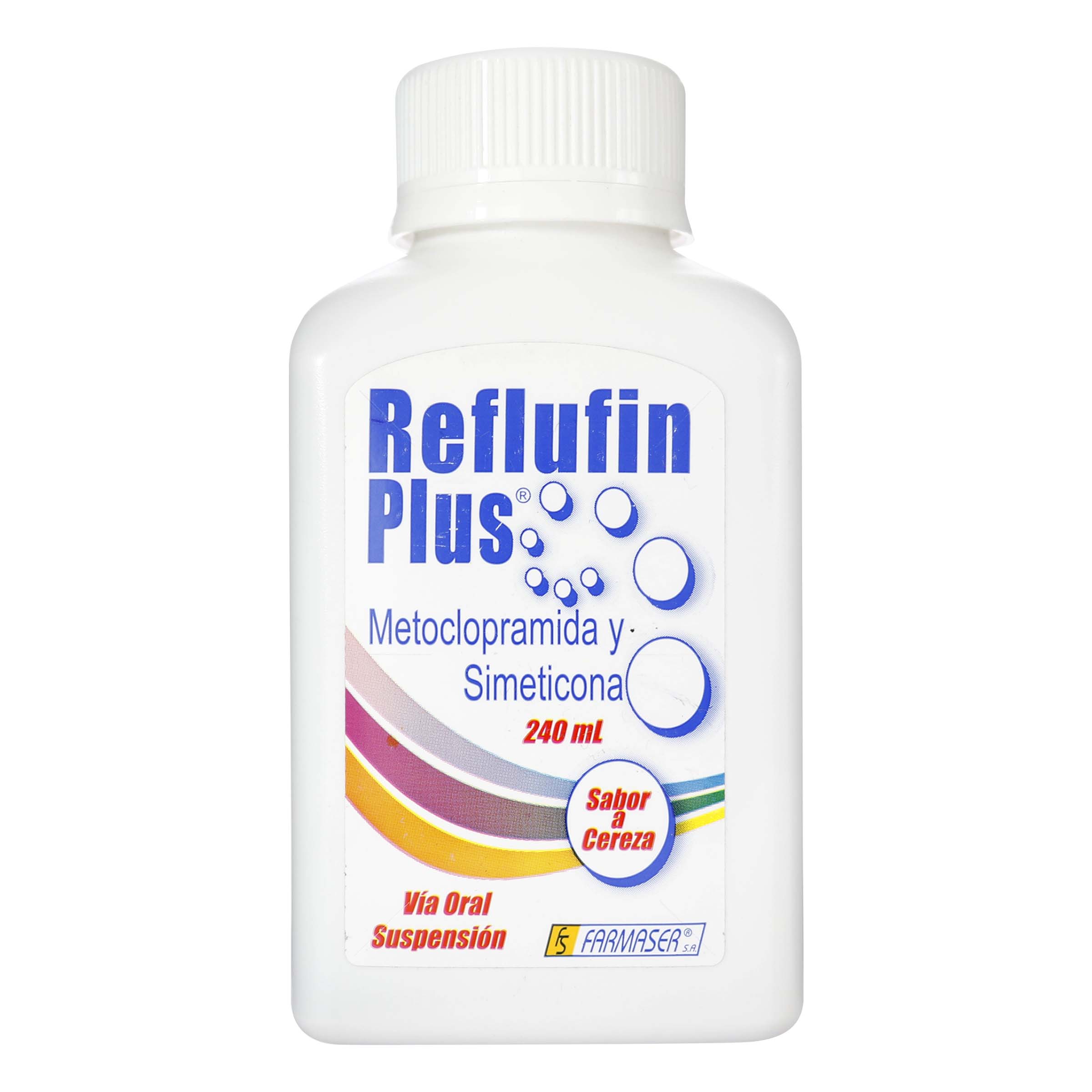 REFLUFIN PLUS Suspensión 240 ml – metoclopramida + dimetilpolisiloxano