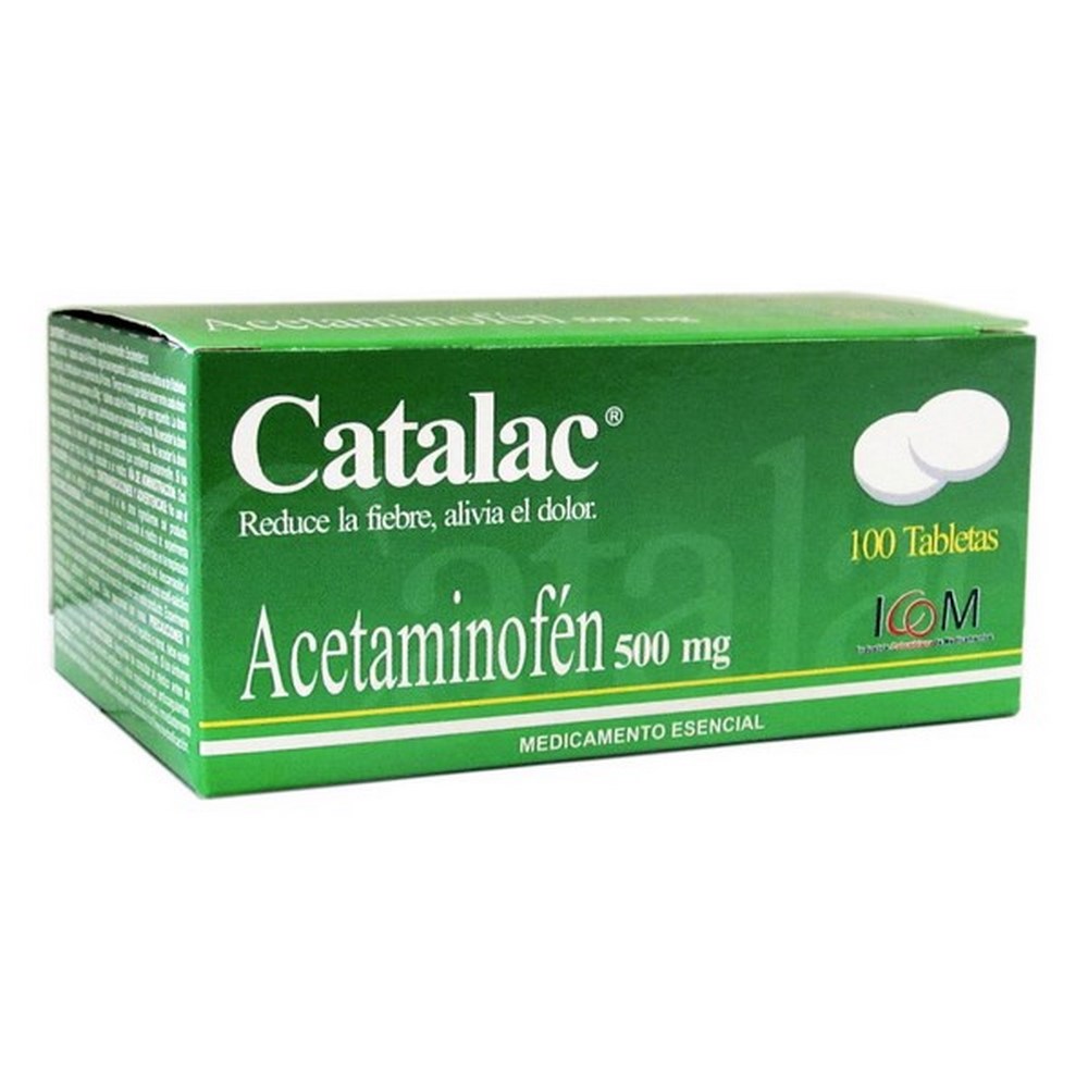 Catalac 500 mg - 100 tabletas ICOM