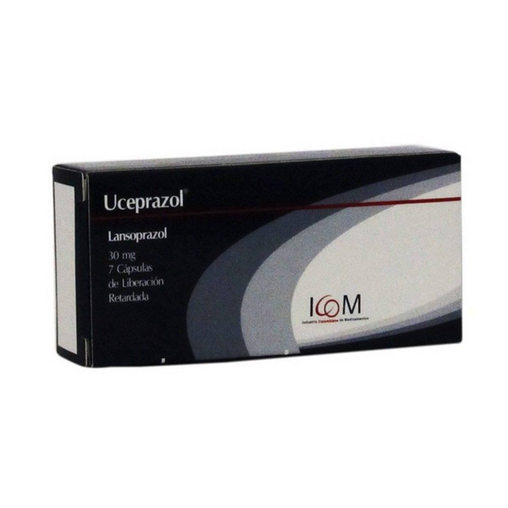 Lansoprazol 30 mg – Uceprazol, 7 cápsulas