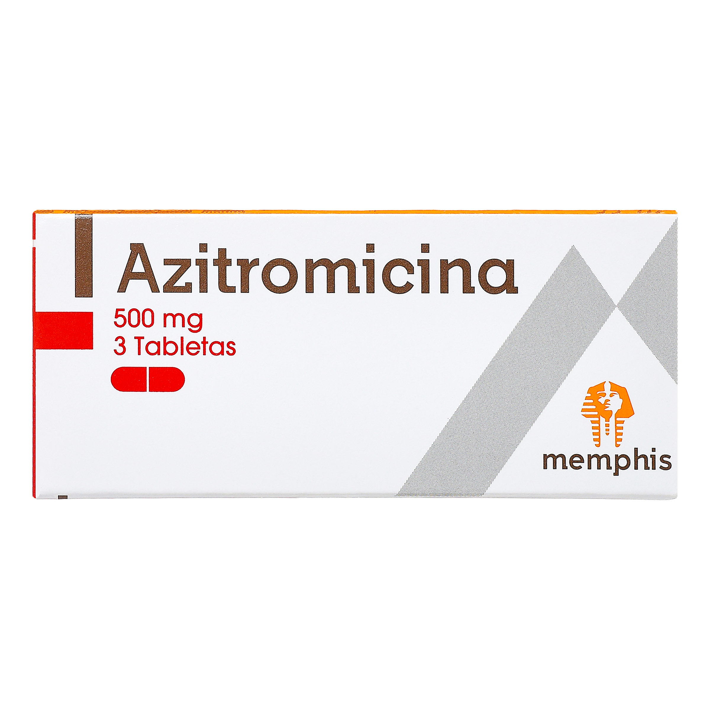 Azitromicina 500 mg – 3 tabletas