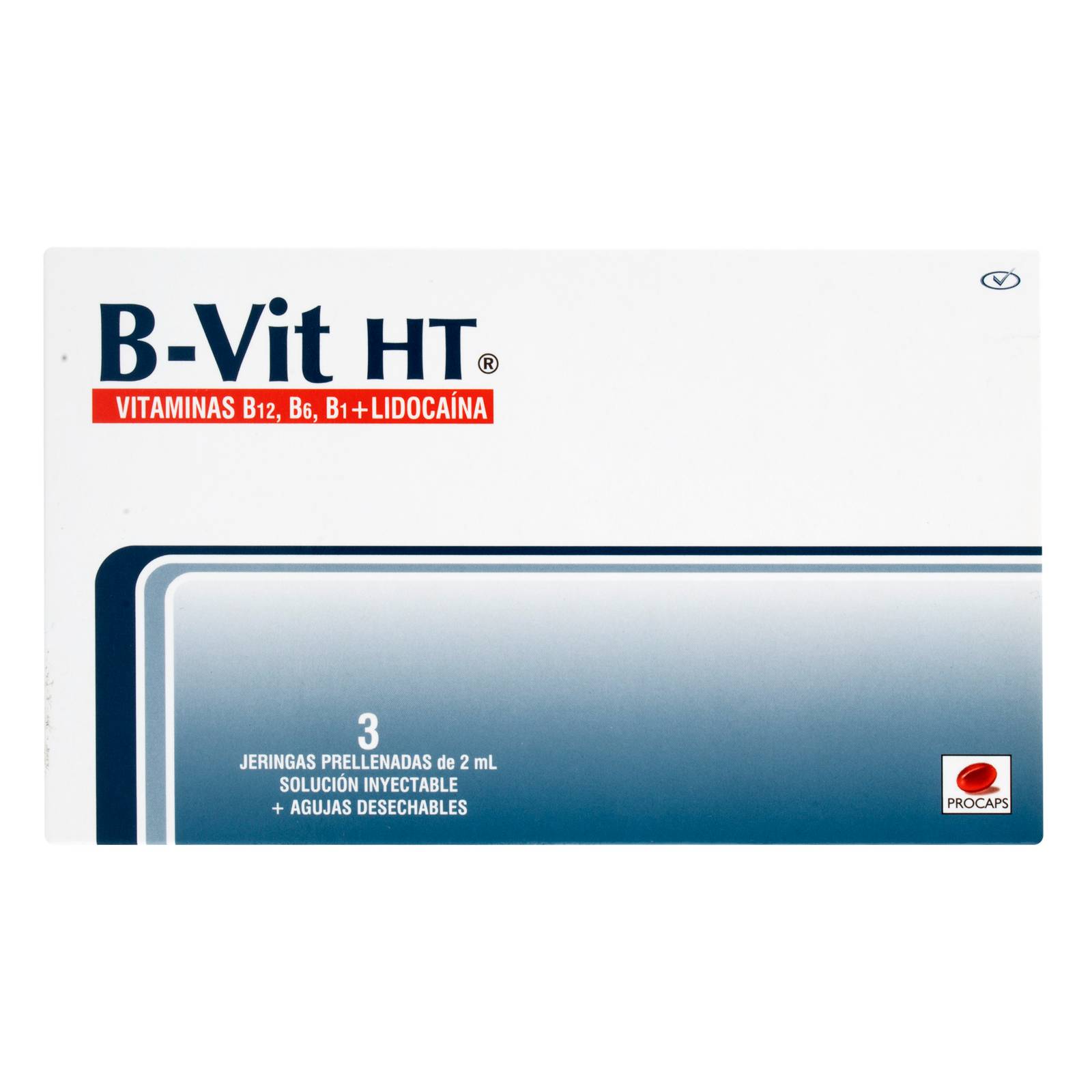 B-VIT HT 3% Vitamina B - Presentación prellenada (PAE) - PROCAPS S.A.