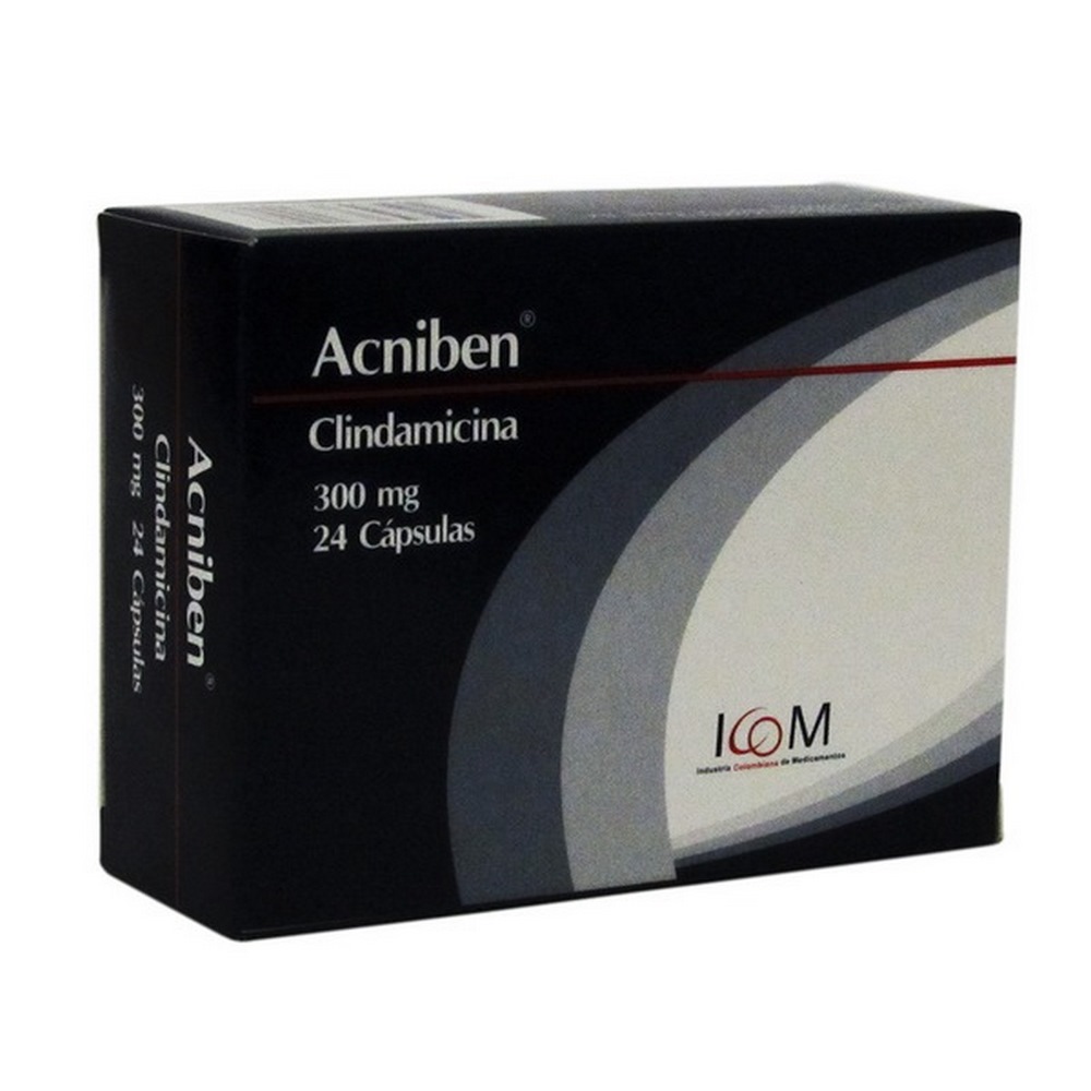 ACNIBEN 300 mg – 24 cápsulas Clindamicina (ICOM MQ RF)