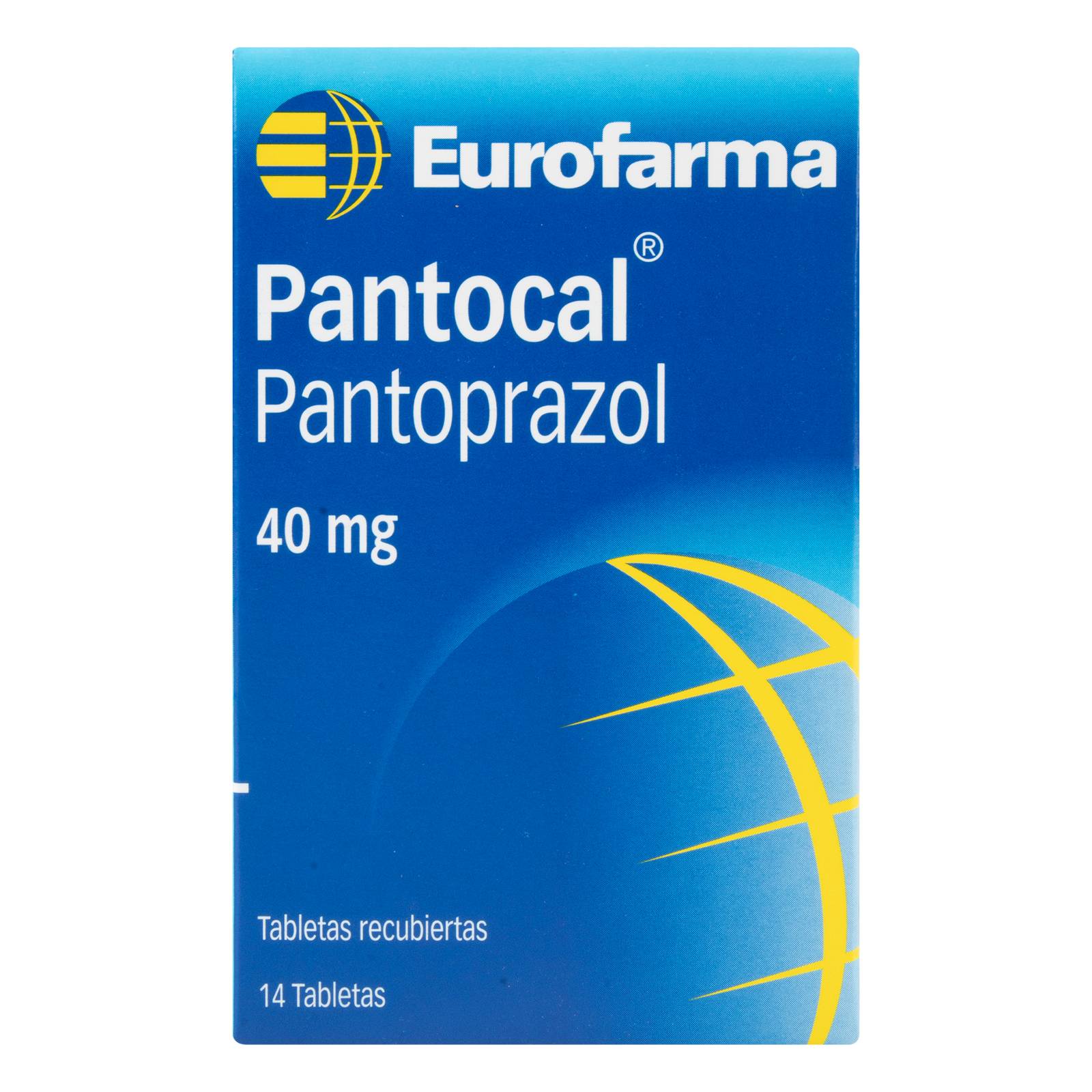 Pantocal 40 mg – 14 tabletas (pantoprazol)